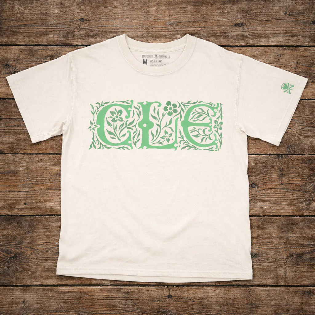 Celtic CLE Irish - Womens Boxy Crop Crew T-Shirt - Image 3