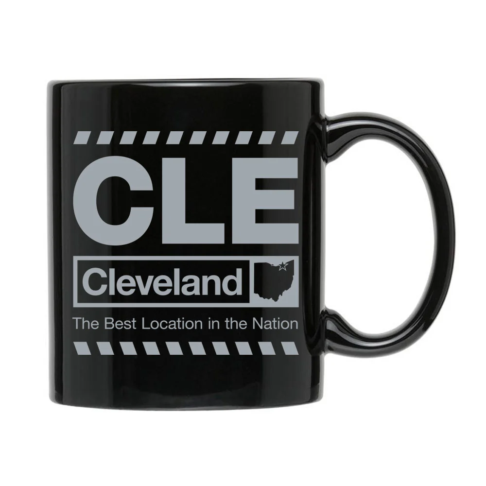 CLE Airport Code Coffee Mug – 11 oz