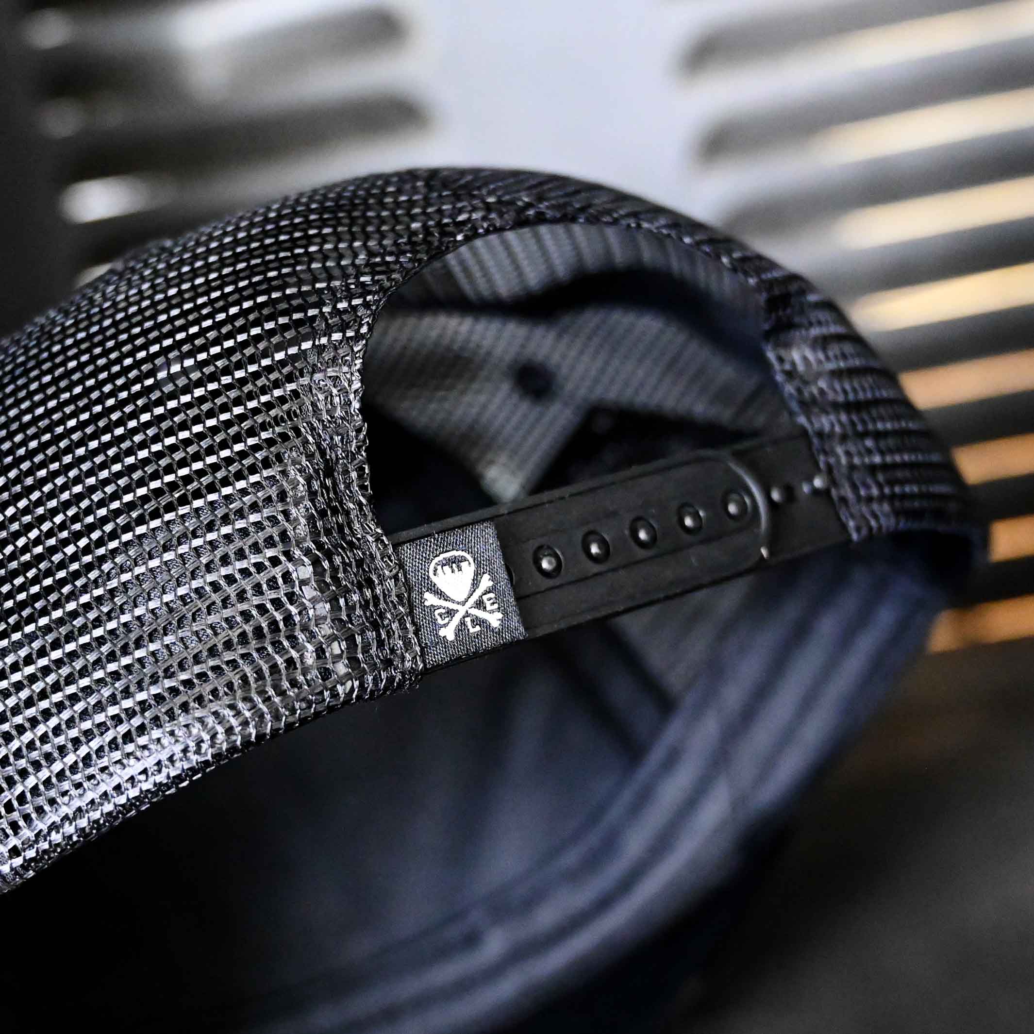 CLE Logo Foam Trucker Hat - Black - Image 3