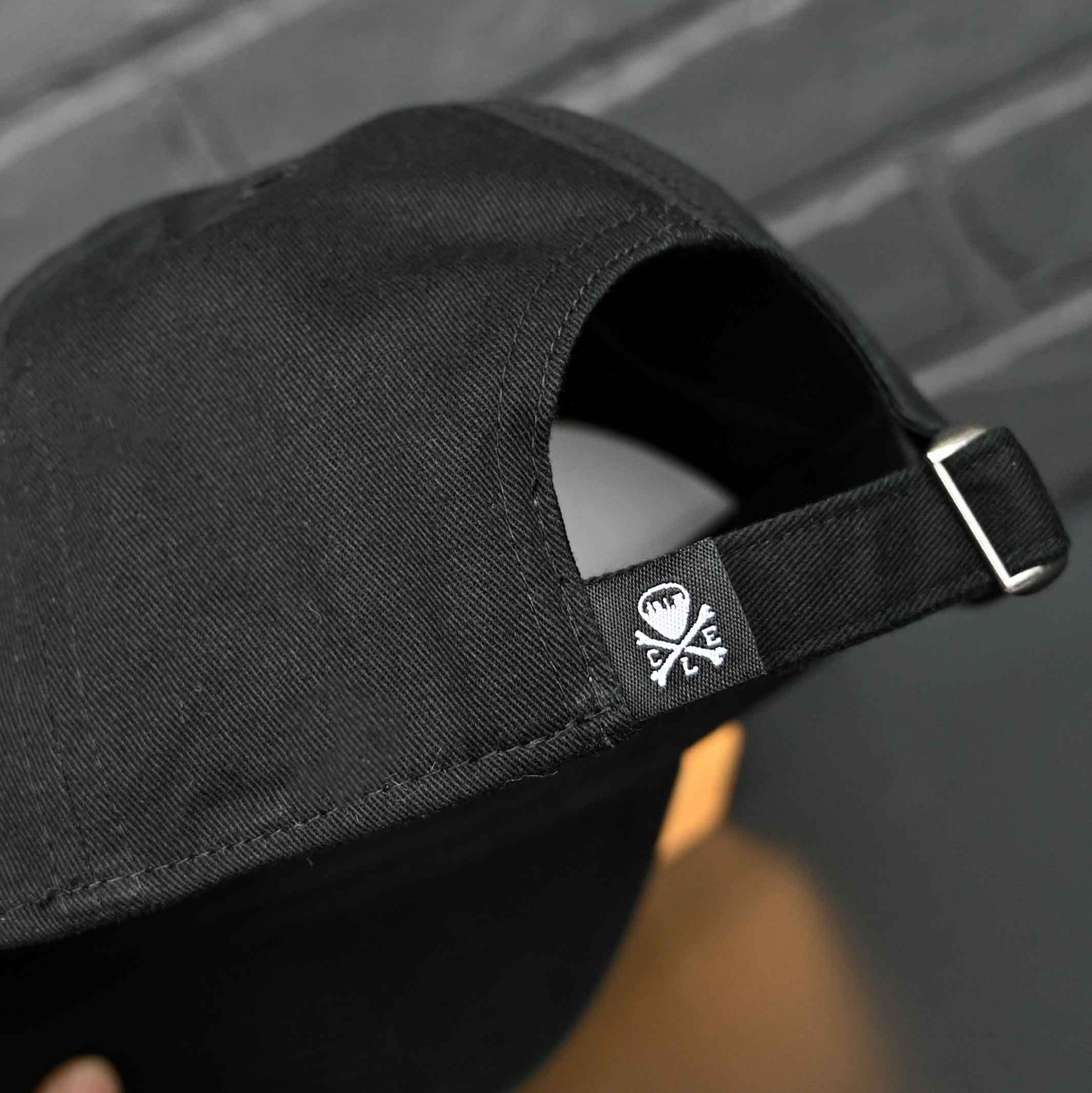 CLE Logo Twill Dad Hat - Black - Image 3