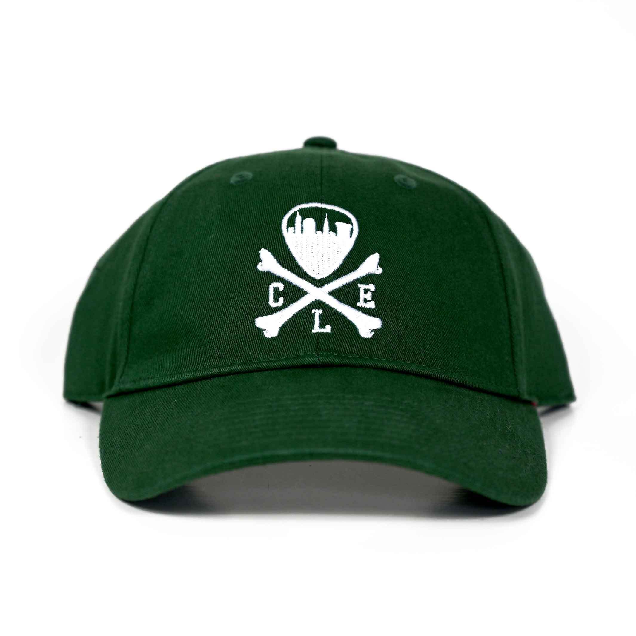 CLE Logo Twill Dad Hat - Forest