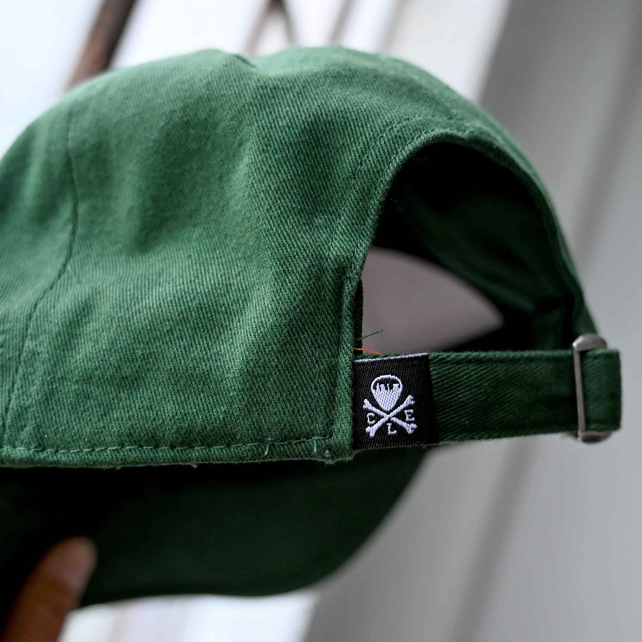 CLE Logo Twill Dad Hat - Forest - Image 3