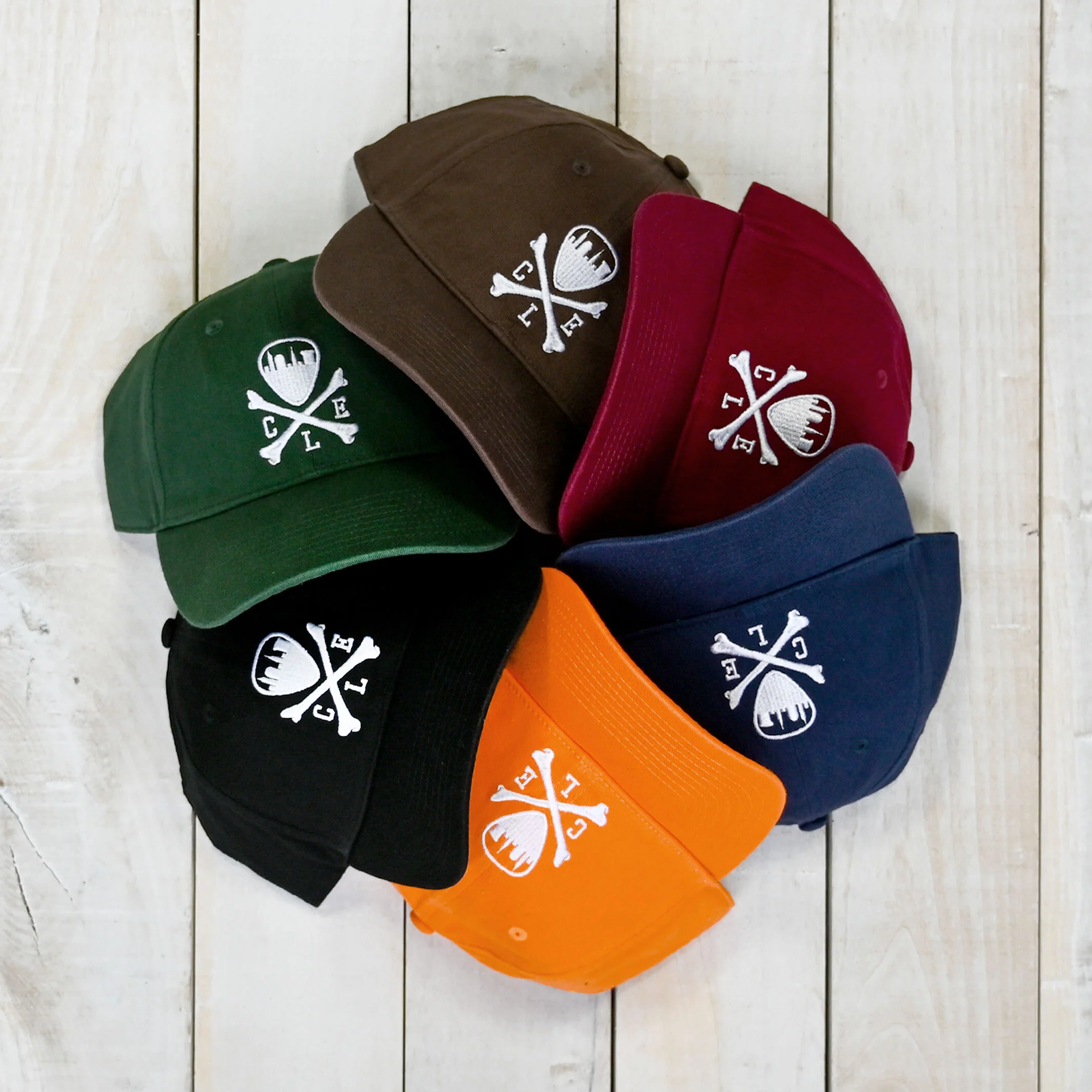 CLE Logo Twill Dad Hat - Forest - Image 4