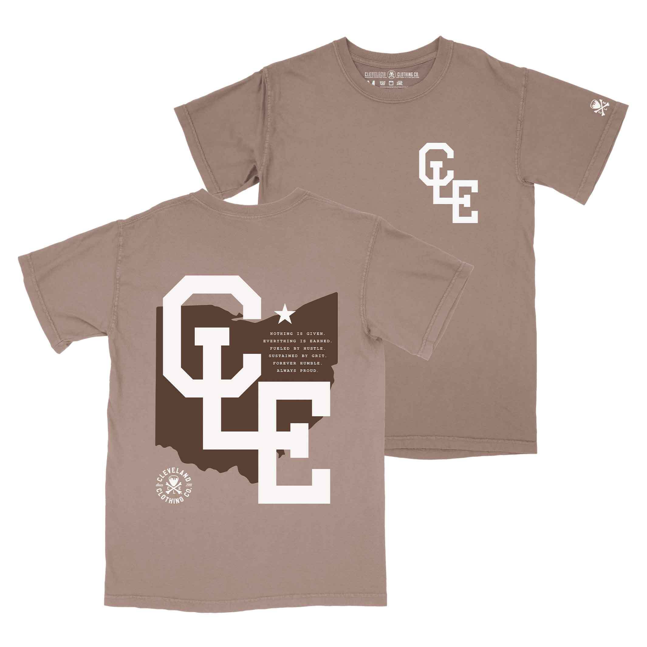 CLE Monogram Mens/Unisex Crew T-Shirt