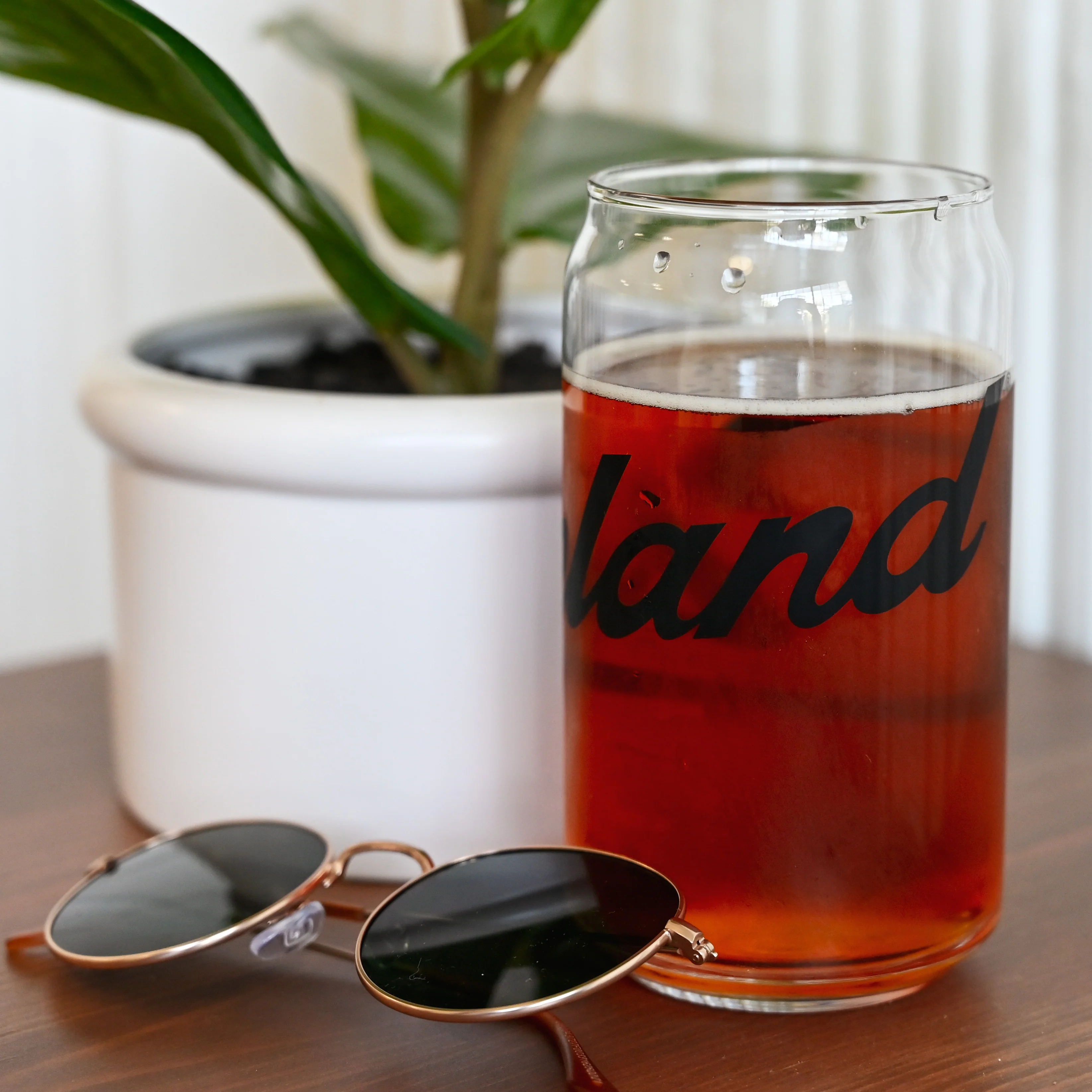 Cleveland Script - 16 oz Pop Can Glass - Image 7