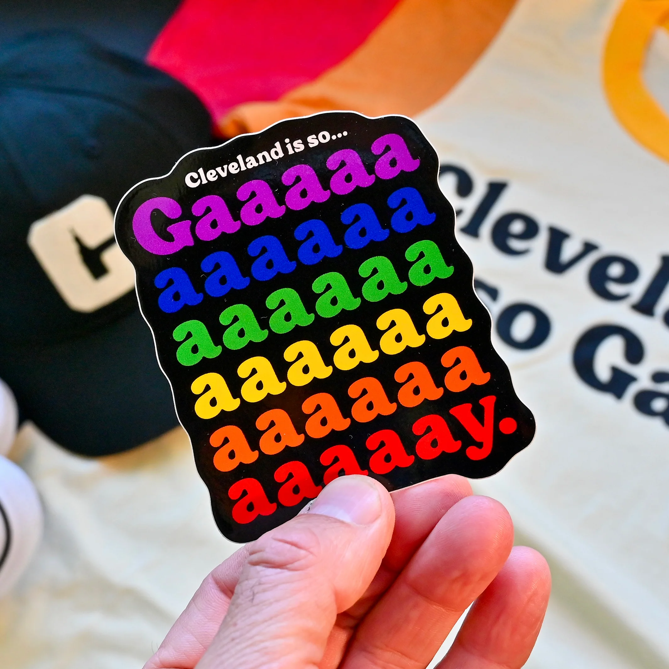 Cleveland Is So Gay Sticker - Image 2