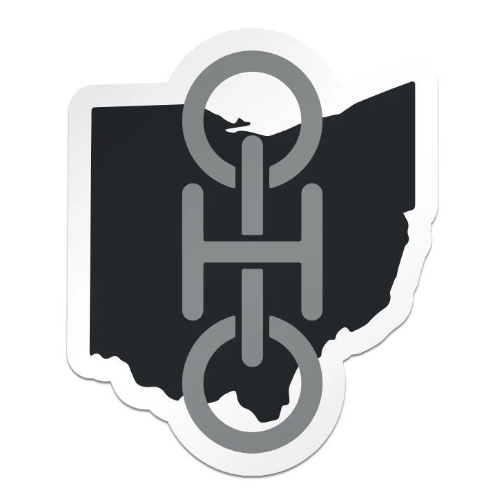 CLE Sticker, Ohio Link