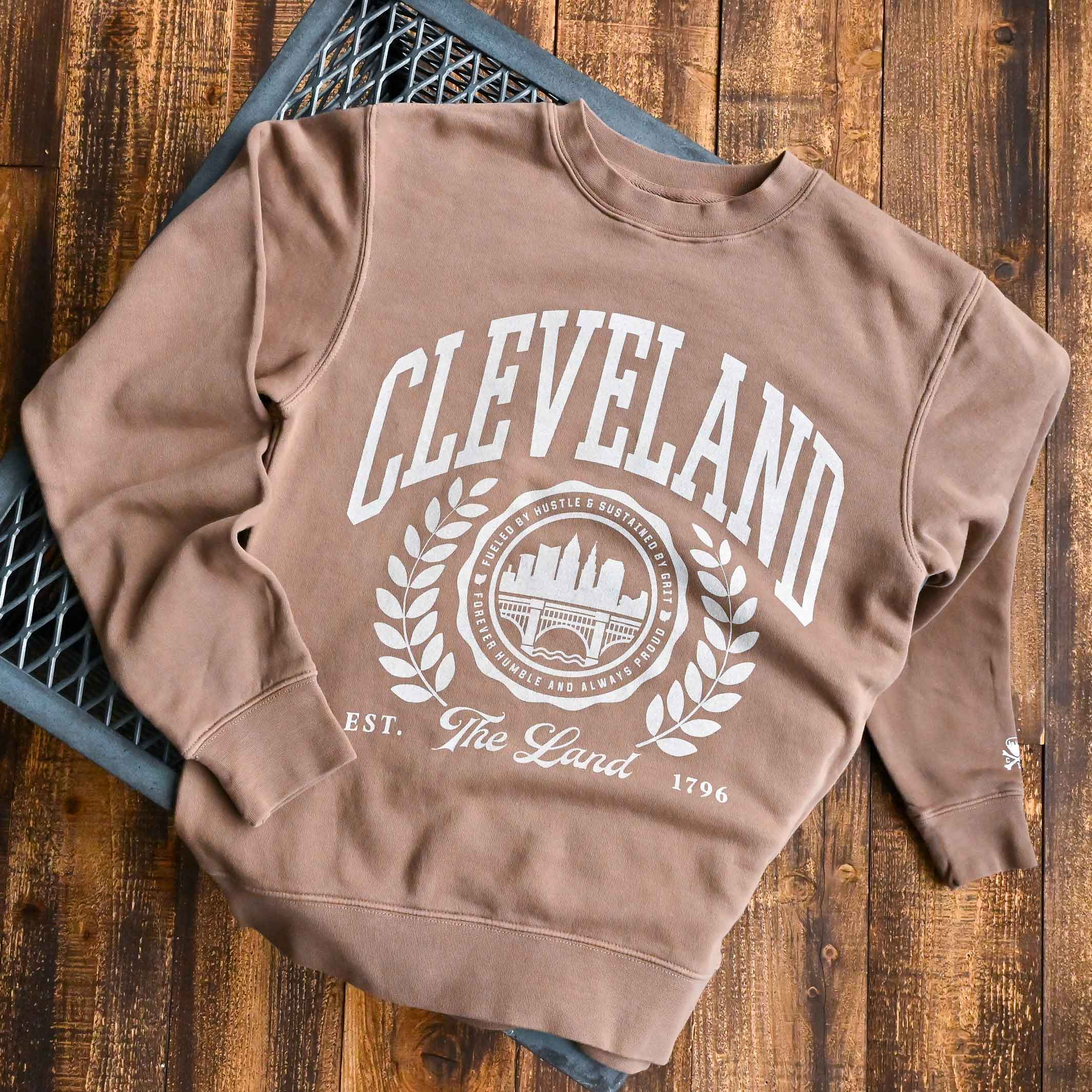 Cleveland Collegiate Seal - Unisex Crewneck Sweatshirt - Image 2