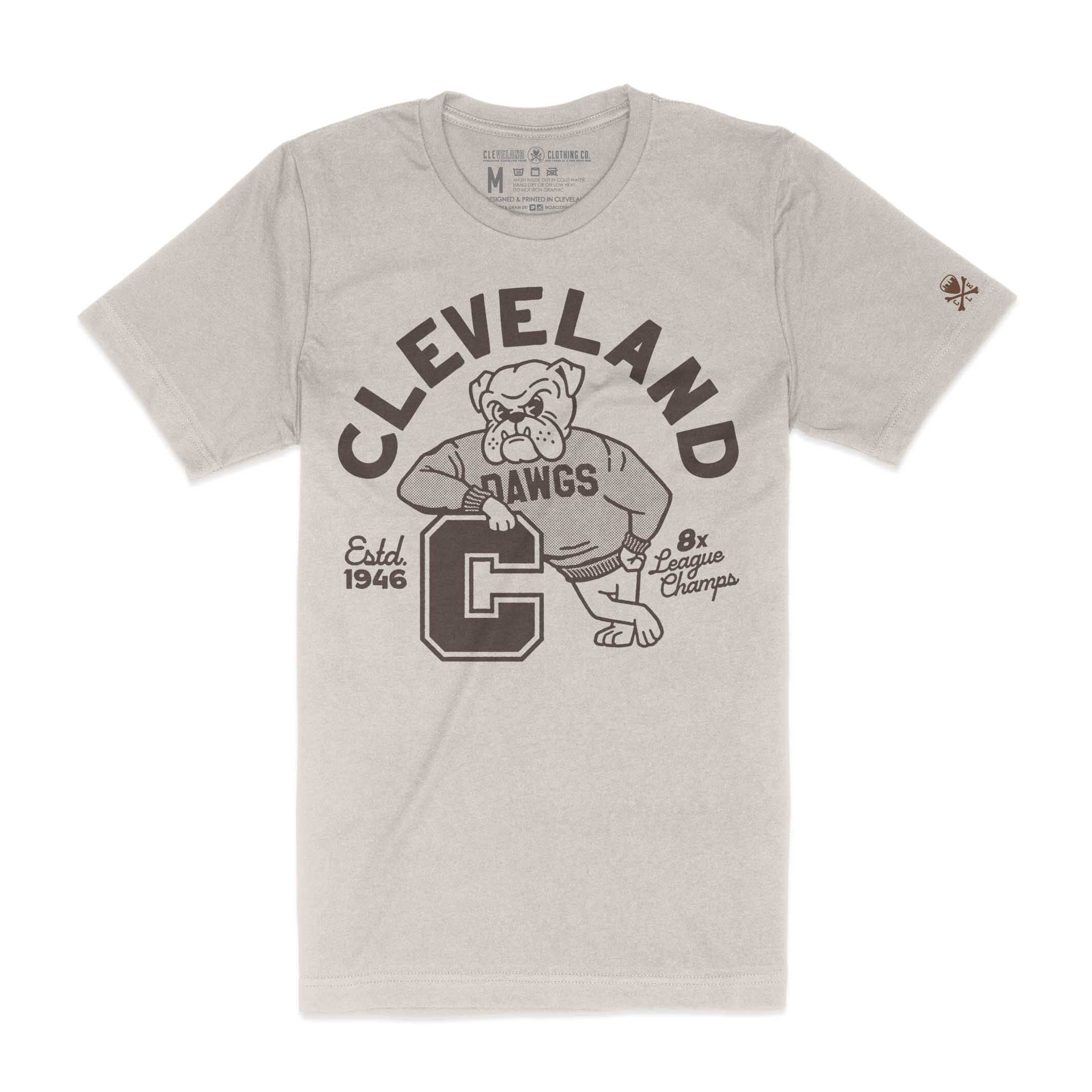Cleveland Dawg - Mens/Unisex Crew T-Shirt