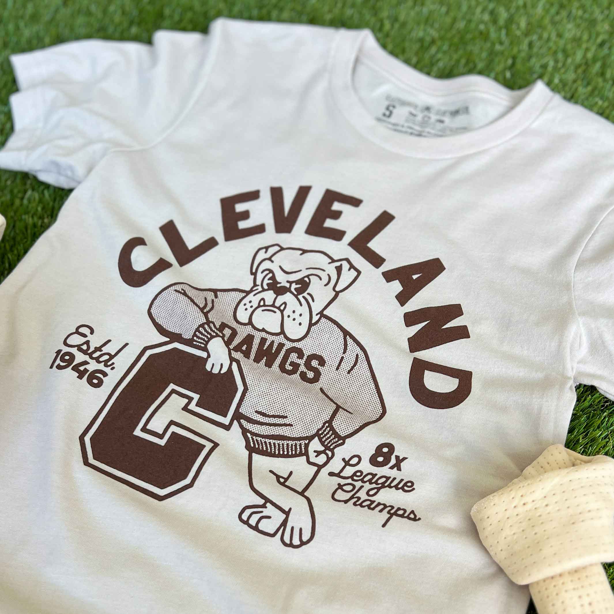 Cleveland Dawg - Mens/Unisex Crew T-Shirt - Image 3