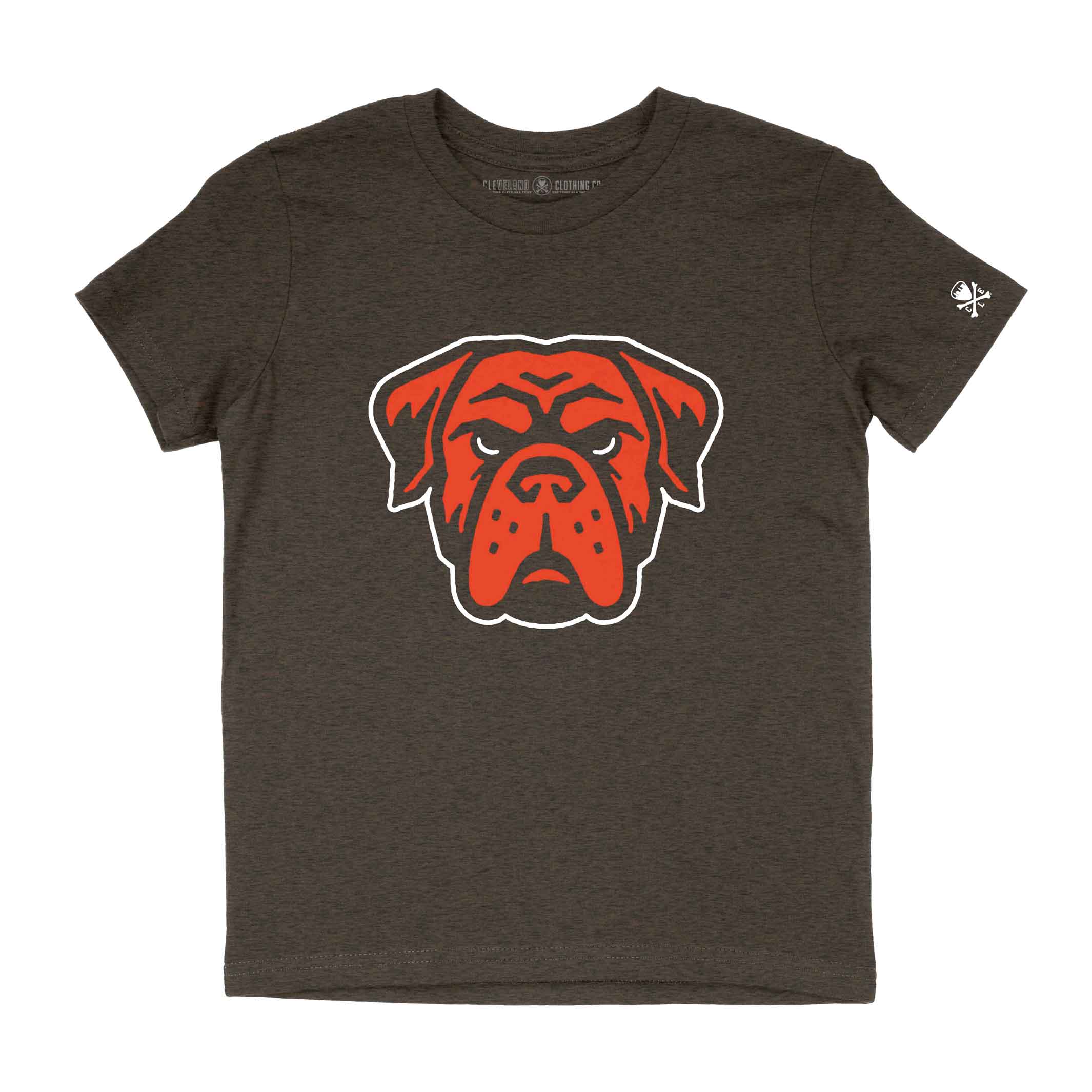 Cleveland Football Dawg - Youth Crew T-Shirt