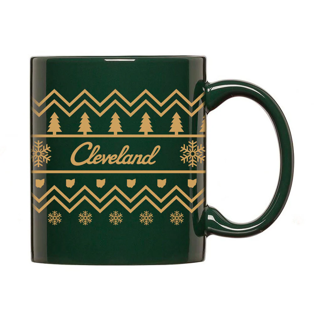 Cleveland Holiday Coffee Mug – 11 oz - Image 2