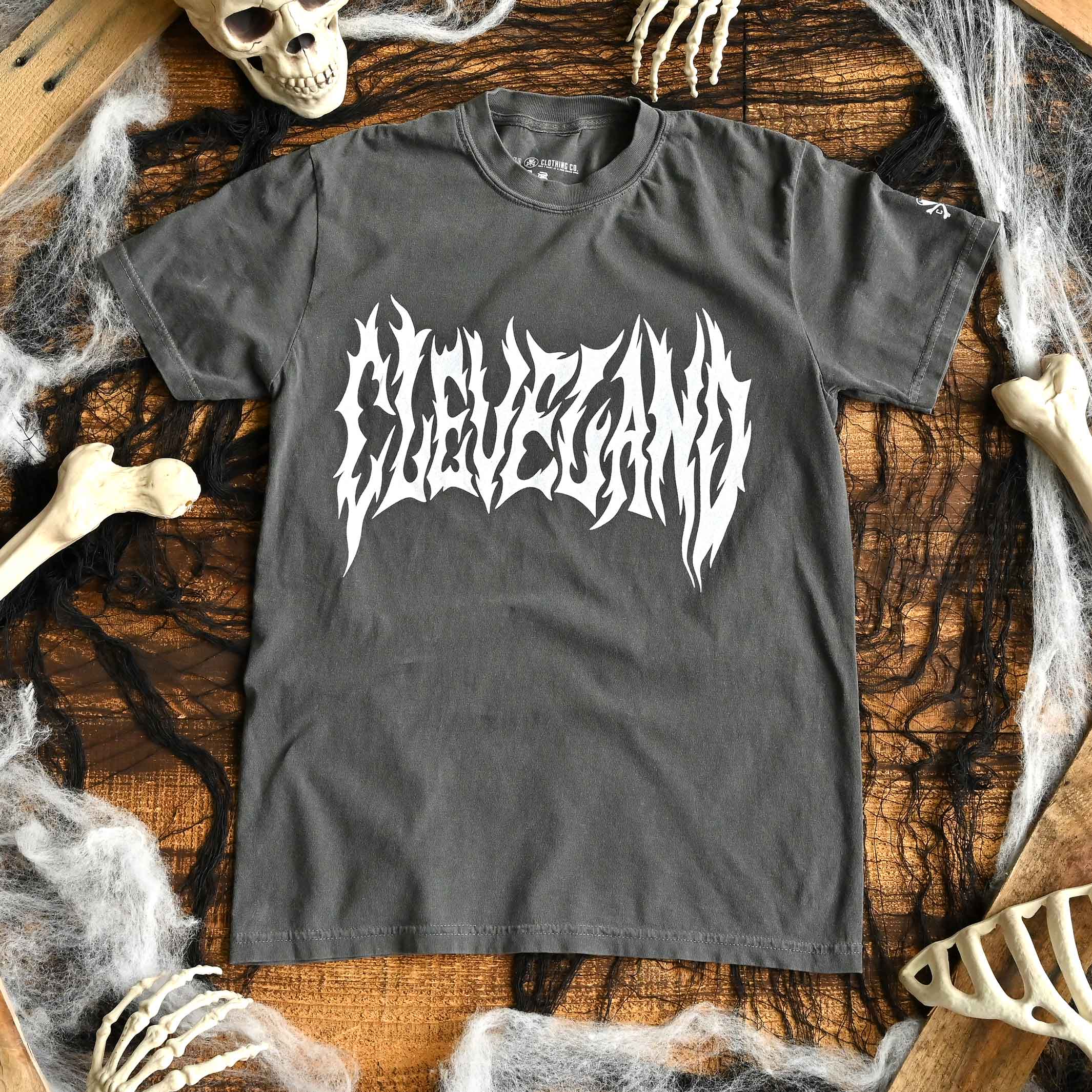 Cleveland NuMetal - Mens/Unisex Crew T-Shirt - Image 2