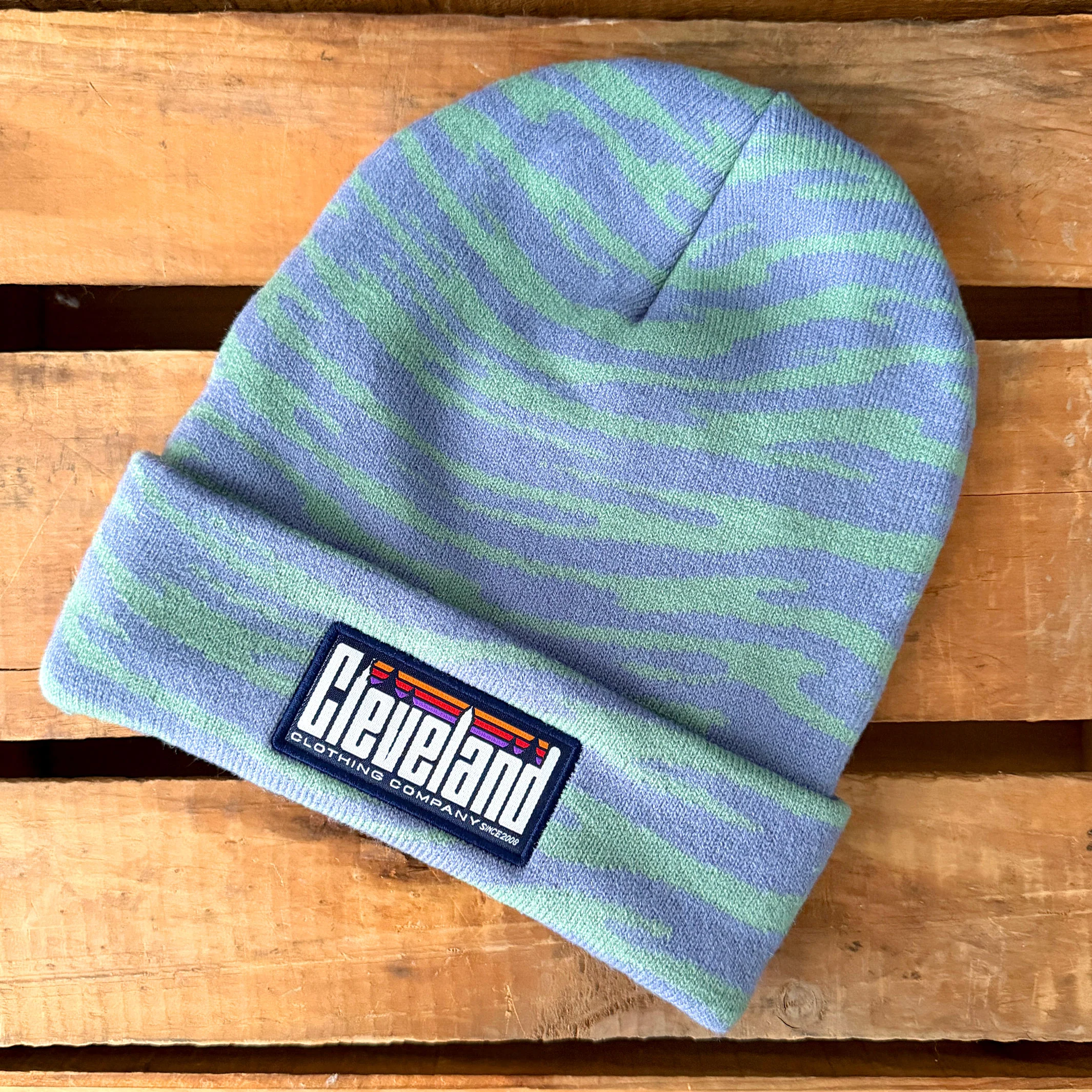 Cleveland Outdoors Waves Knit Beanie - Image 2