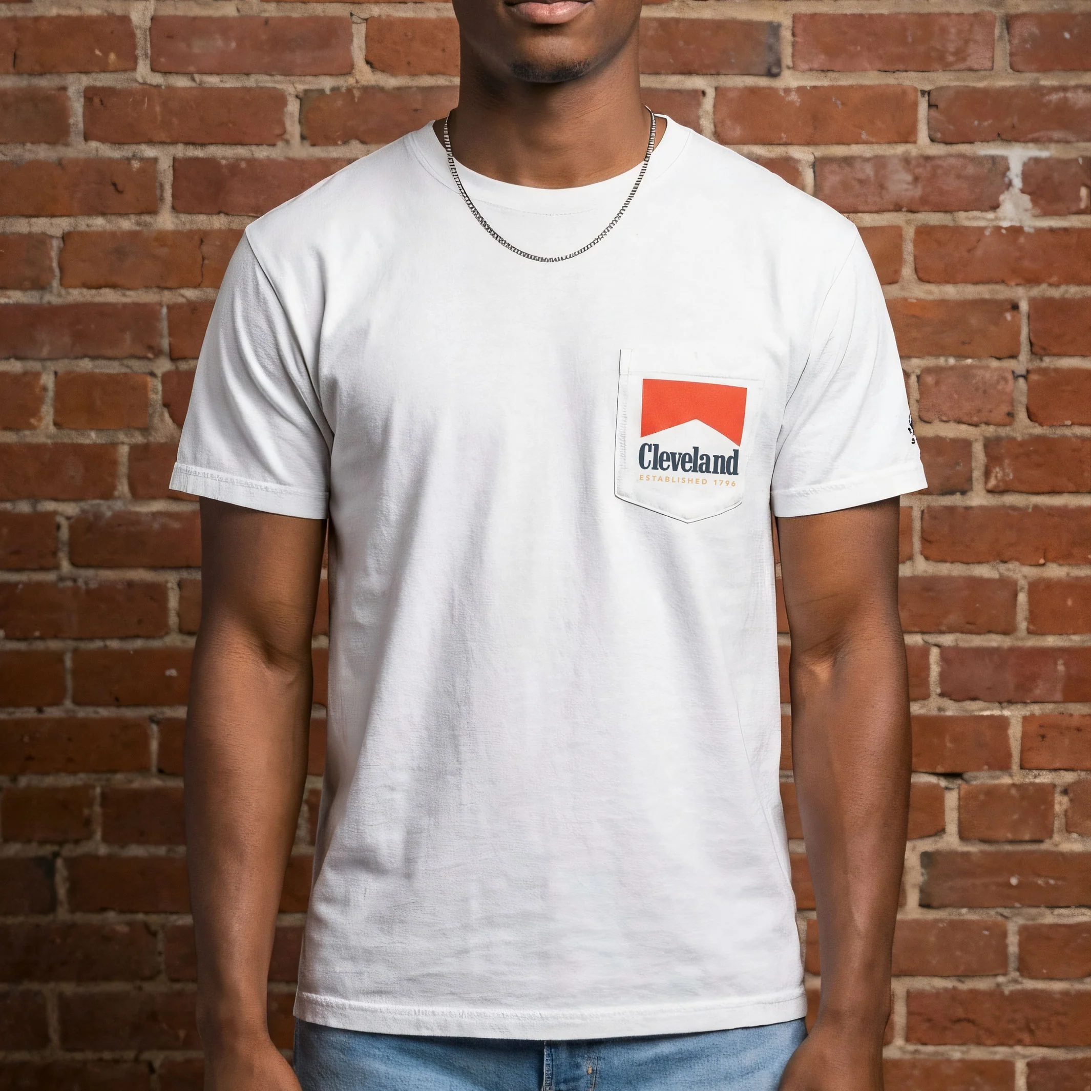 Cleveland Reds - Mens/Unisex Crew T-shirt - Image 3