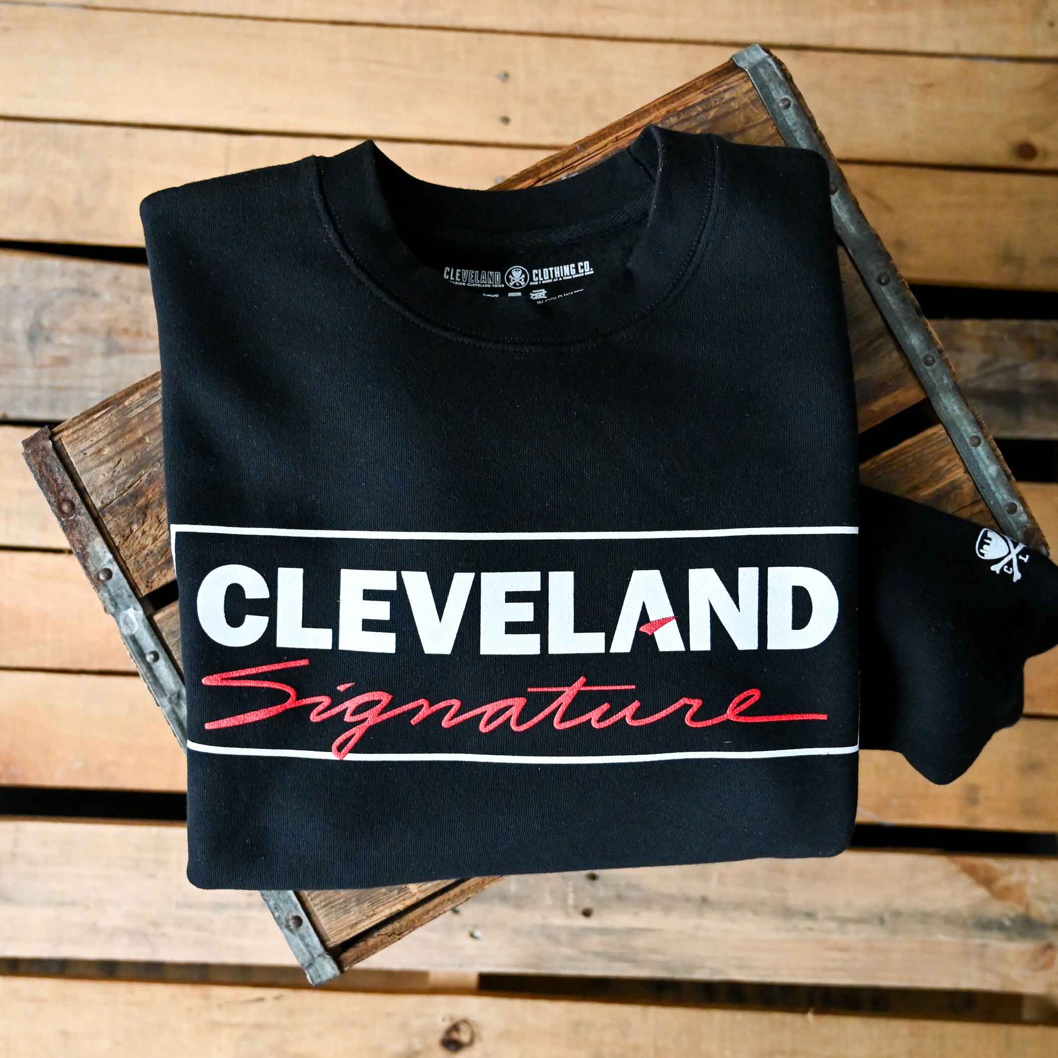 Cleveland Signature - Unisex Crewneck Sweatshirt - Image 2