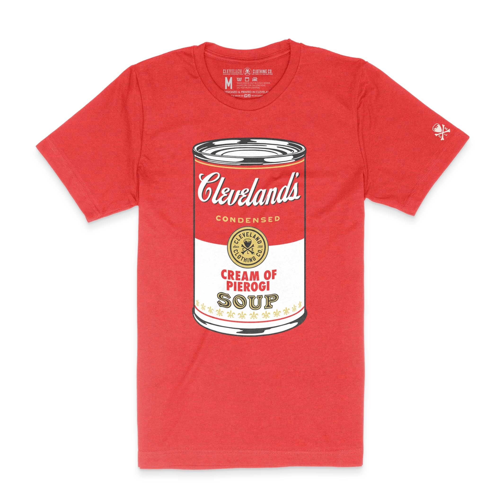 Cream Of Pierogi Soup - Mens/Unisex Crew T-shirt
