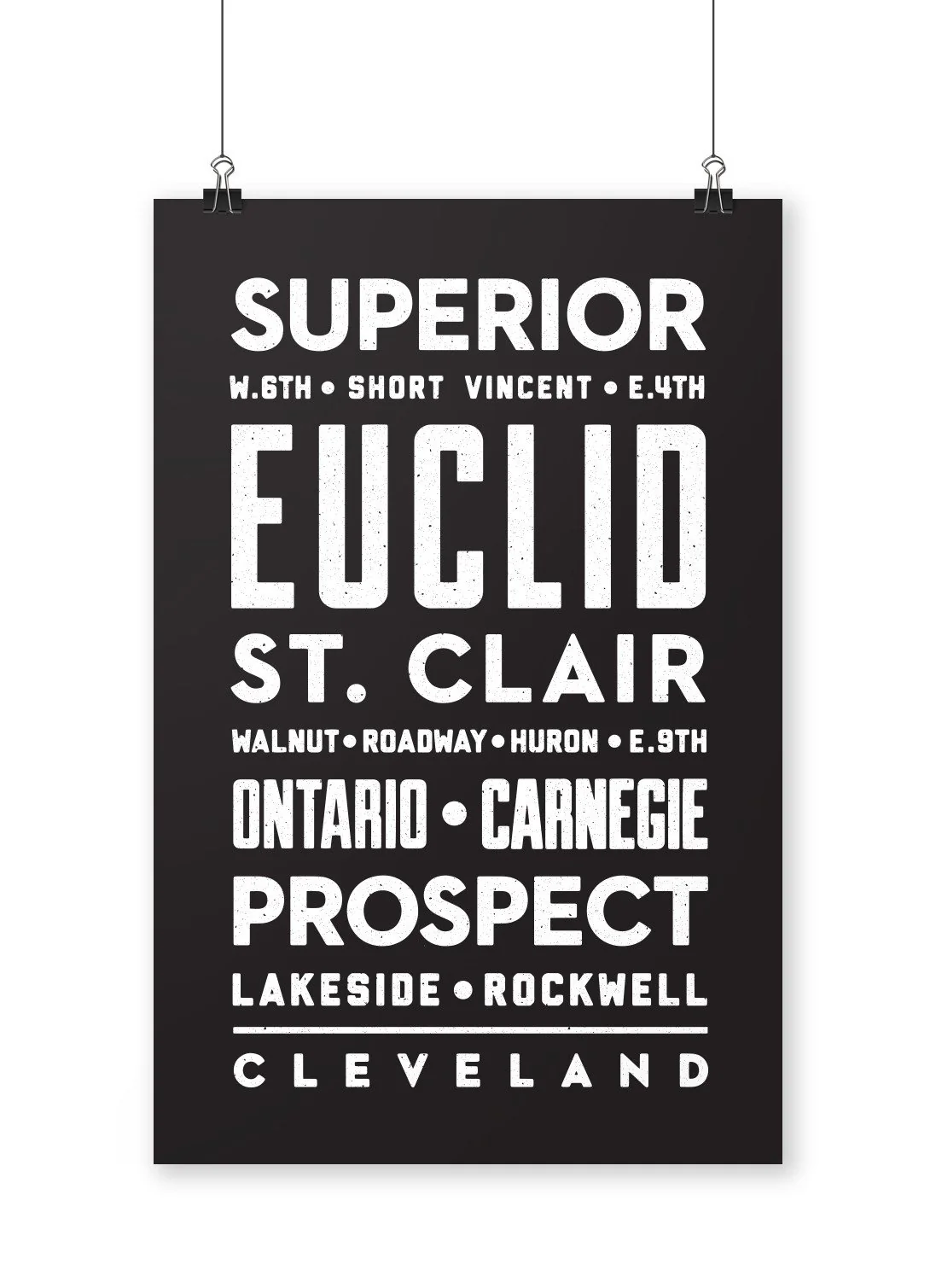 Downtown Streets Poster - Image 3