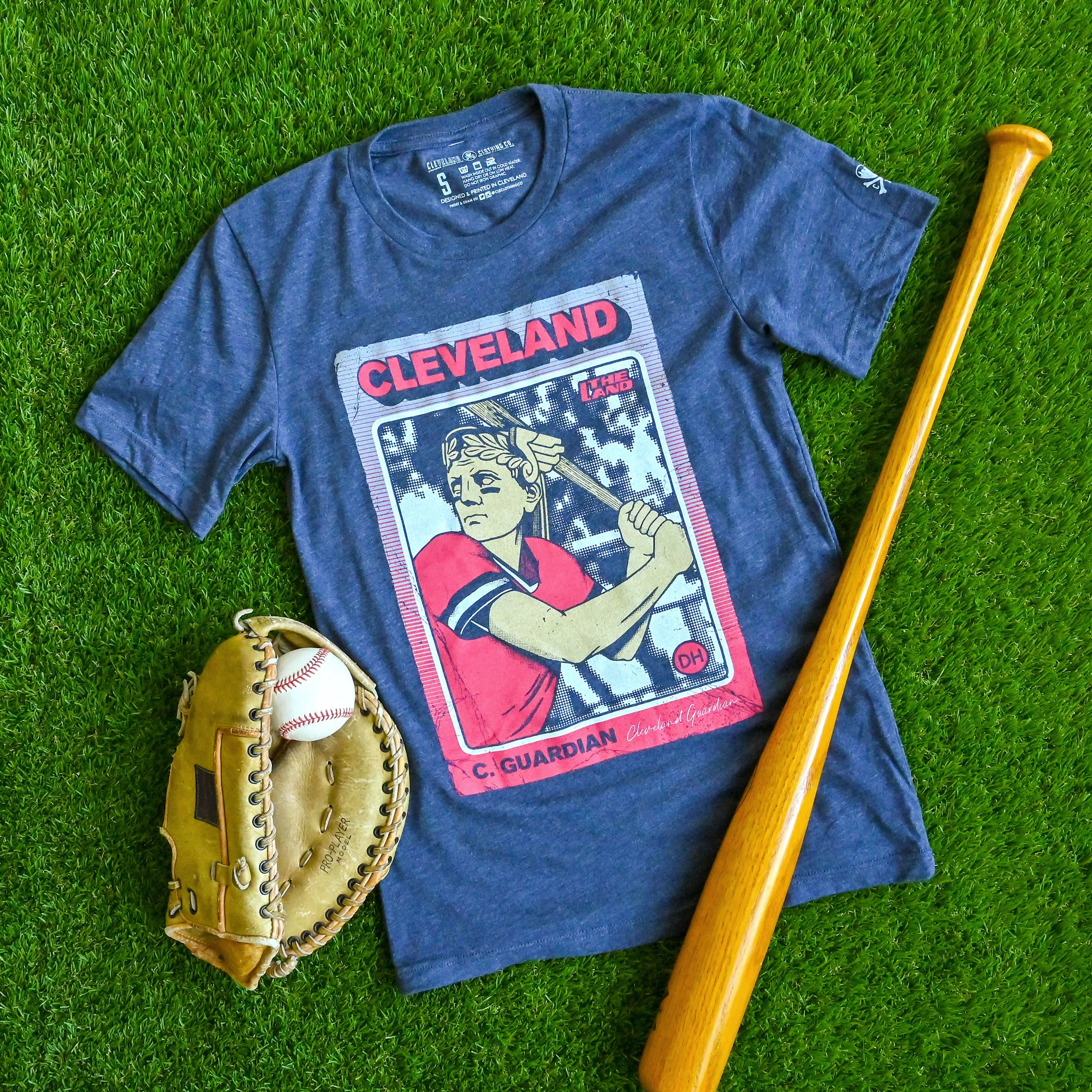 Guardian Baseball Card - Mens/Unisex Crew T-Shirt - Image 2