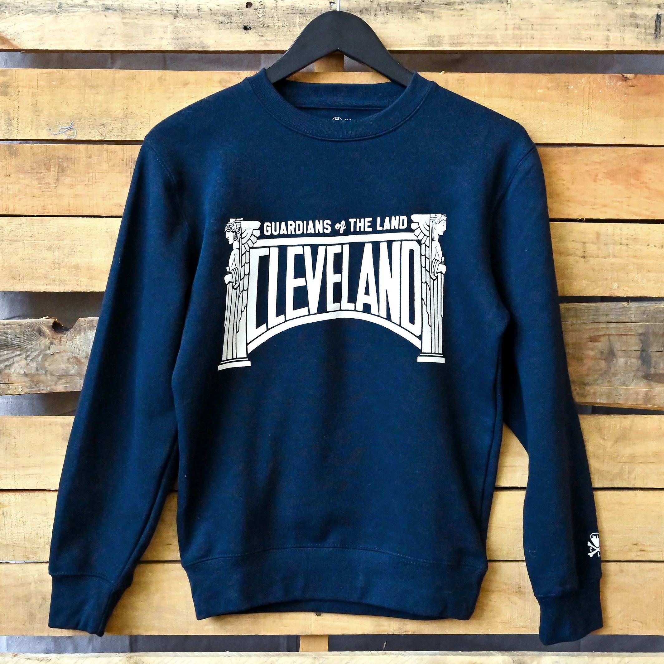 Guardians Of The Land Bridge - Unisex Fleece Crew Sweatshirt - Image 2