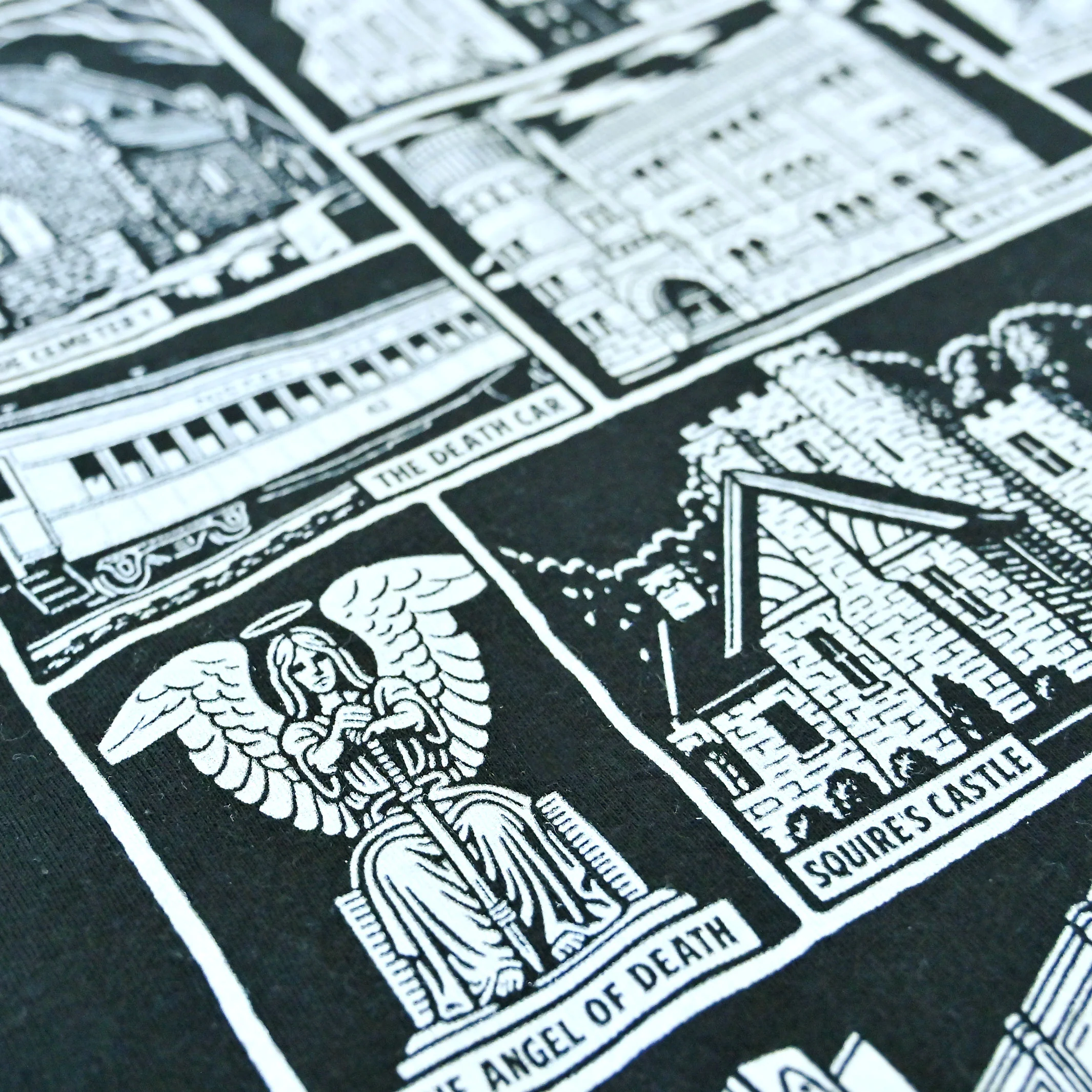Haunted Cleveland - Mens/Unisex Crew T-shirt - Image 3