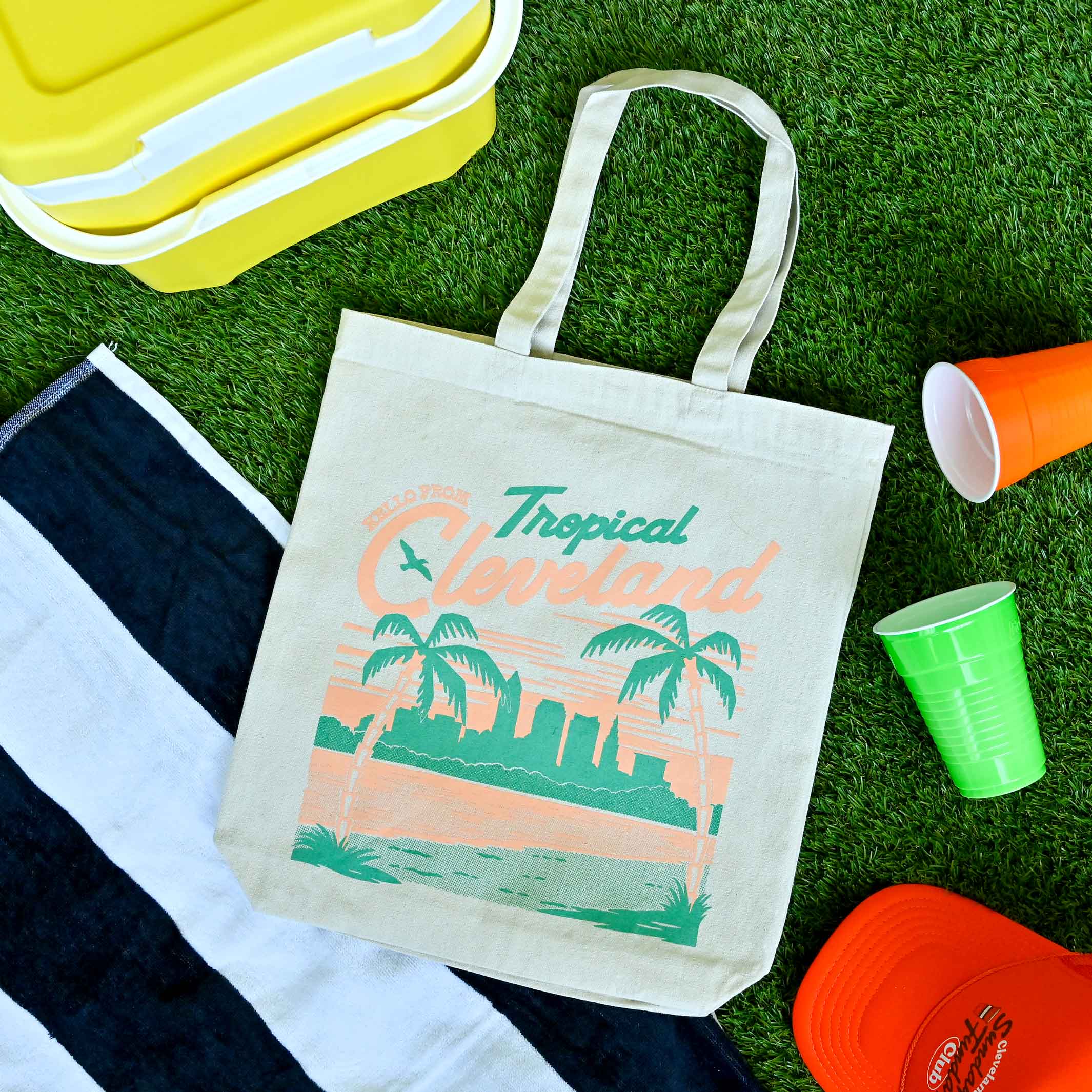 Hello From Tropical Cleveland - Tote Bag - Image 2