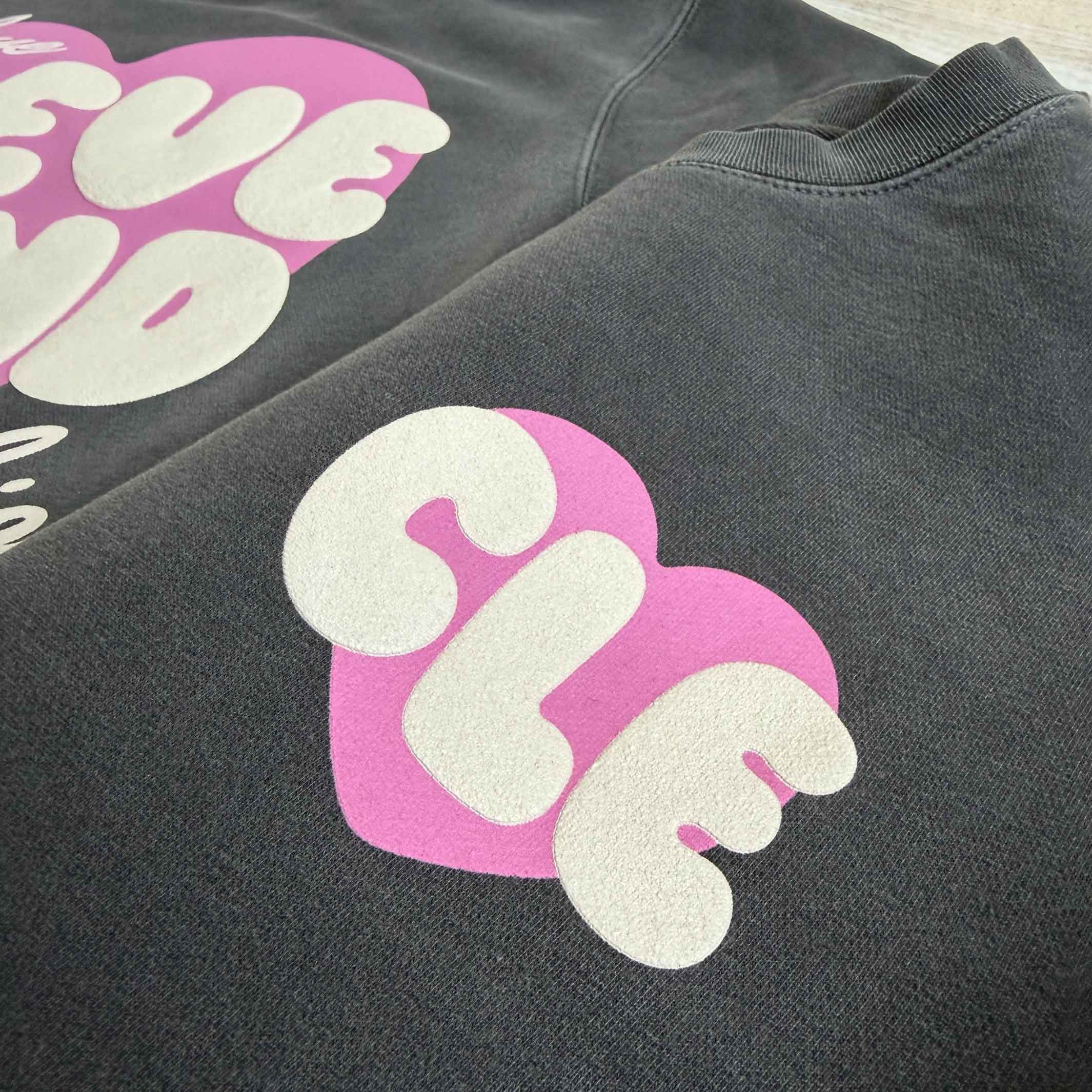 I Love Cleveland Heart - Unisex Crewneck Sweatshirt - Image 3