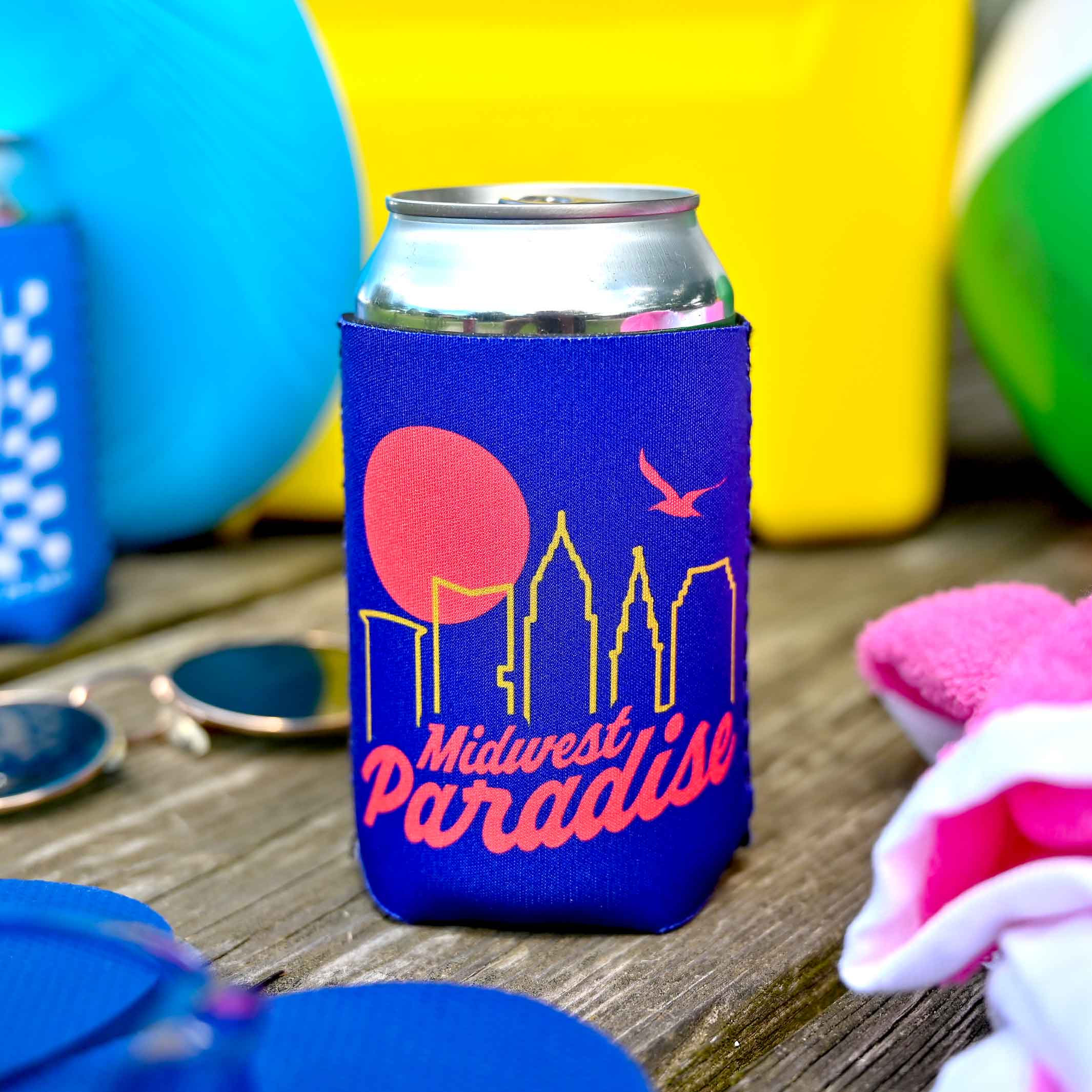 Midwest Paradise Neoprene Can Cooler - Image 2