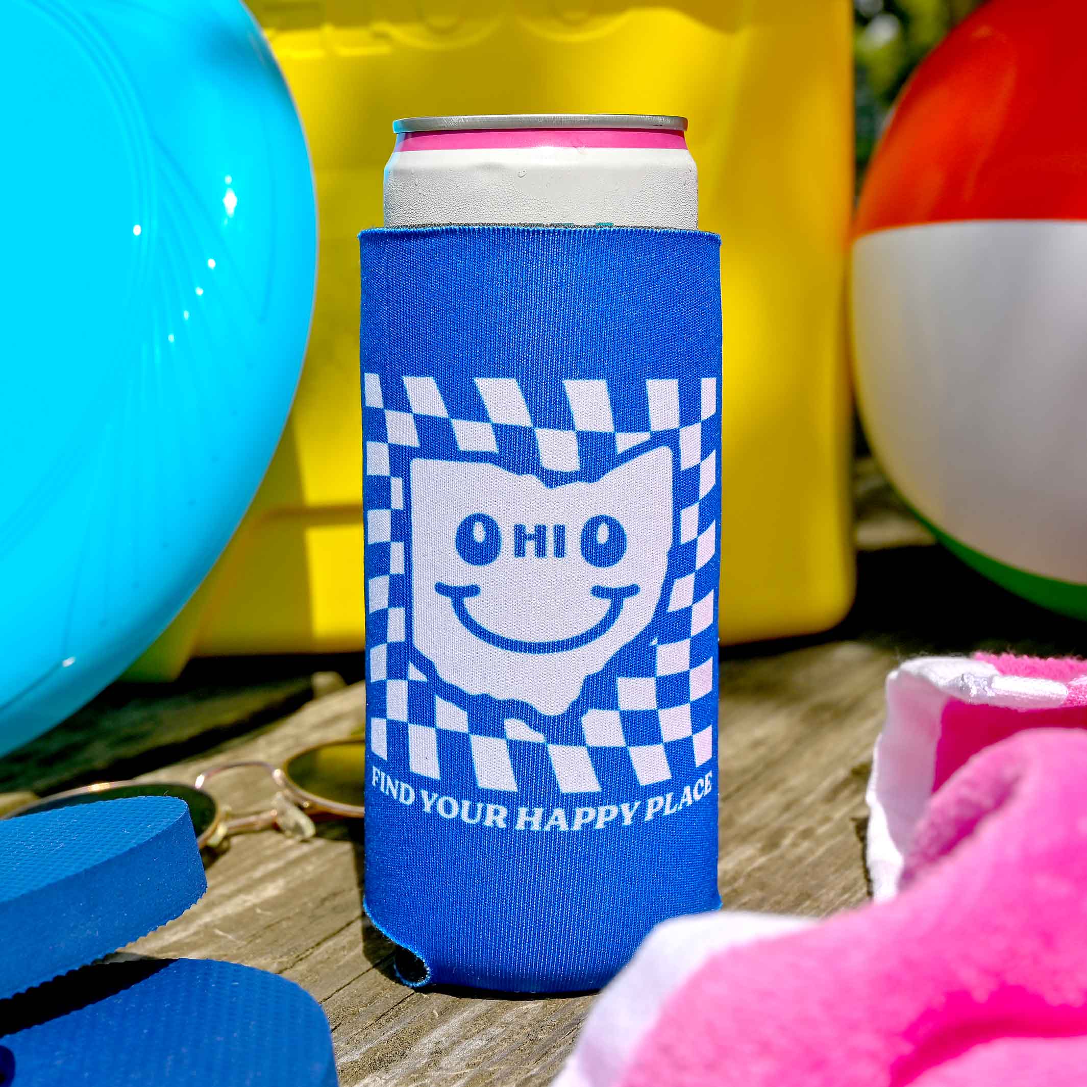 Ohio Happy Place Skinny Can Cooler - Image 2