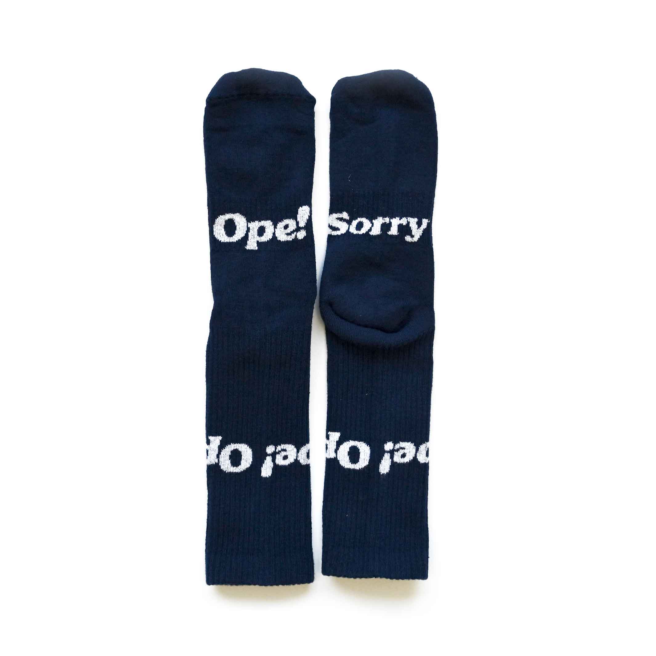'Ope! Sorry' Crew Socks - Image 2