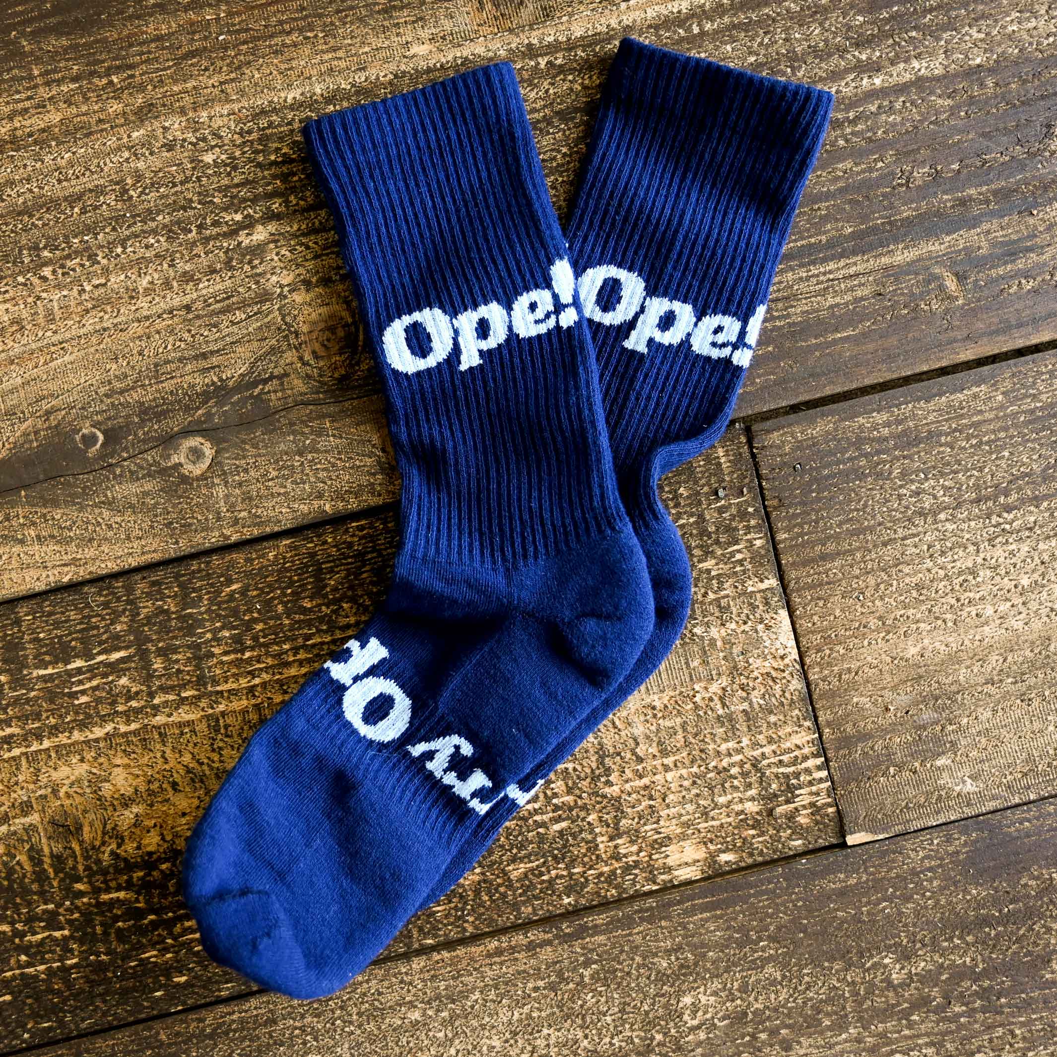 'Ope! Sorry' Crew Socks - Image 3