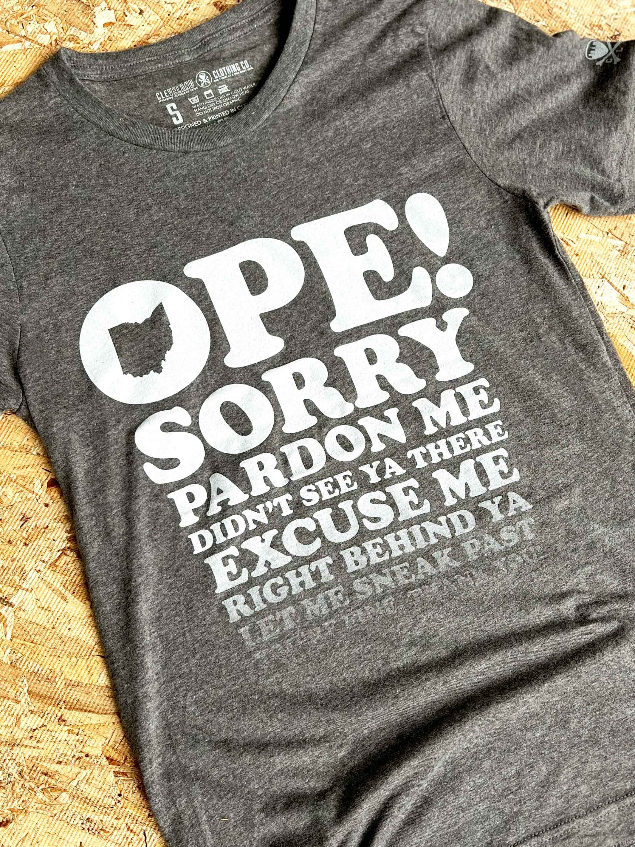 Ope! Mens/Unisex Crew T-Shirt - Image 4