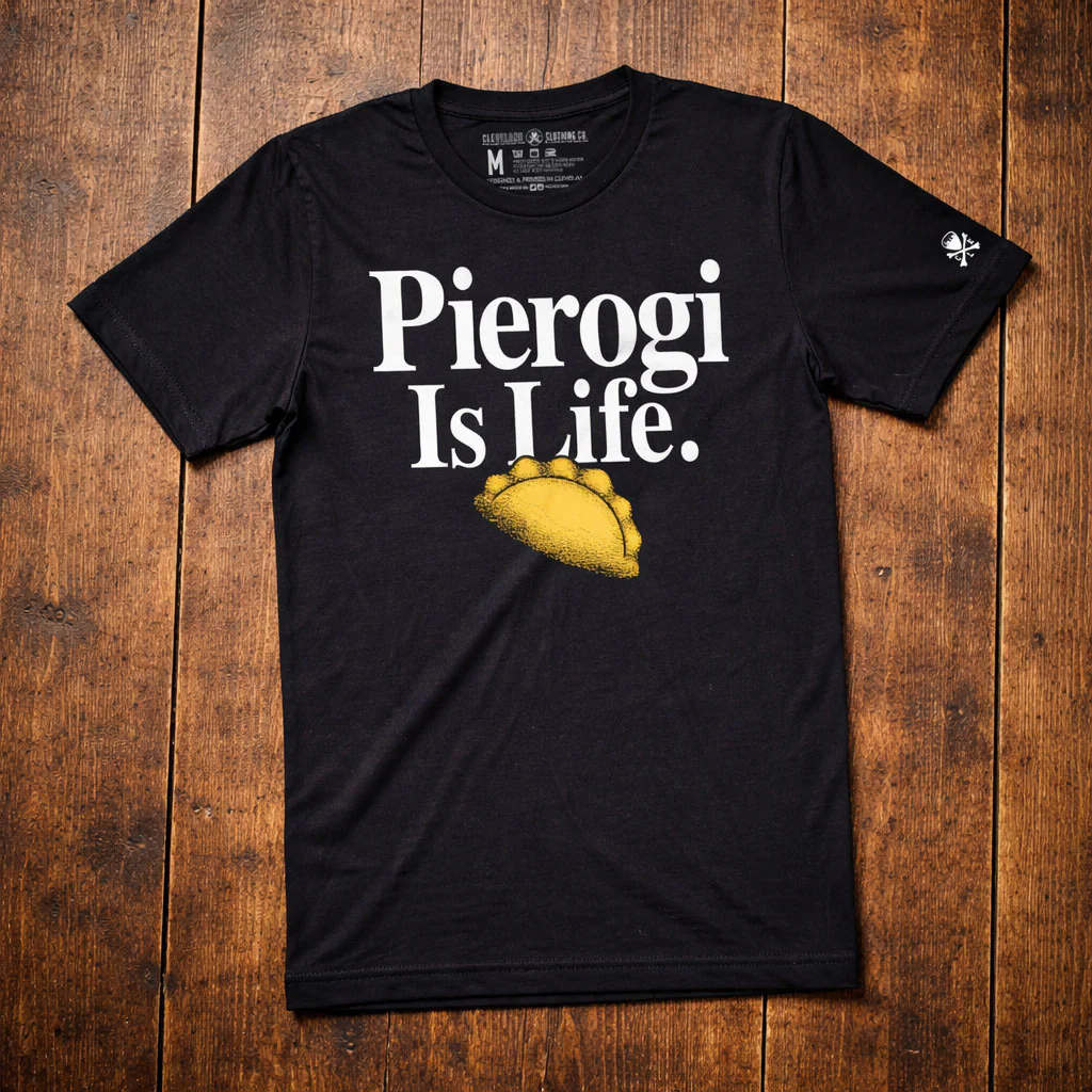 Pierogi Is Life - Mens/Unisex Crew T-shirt - Image 2