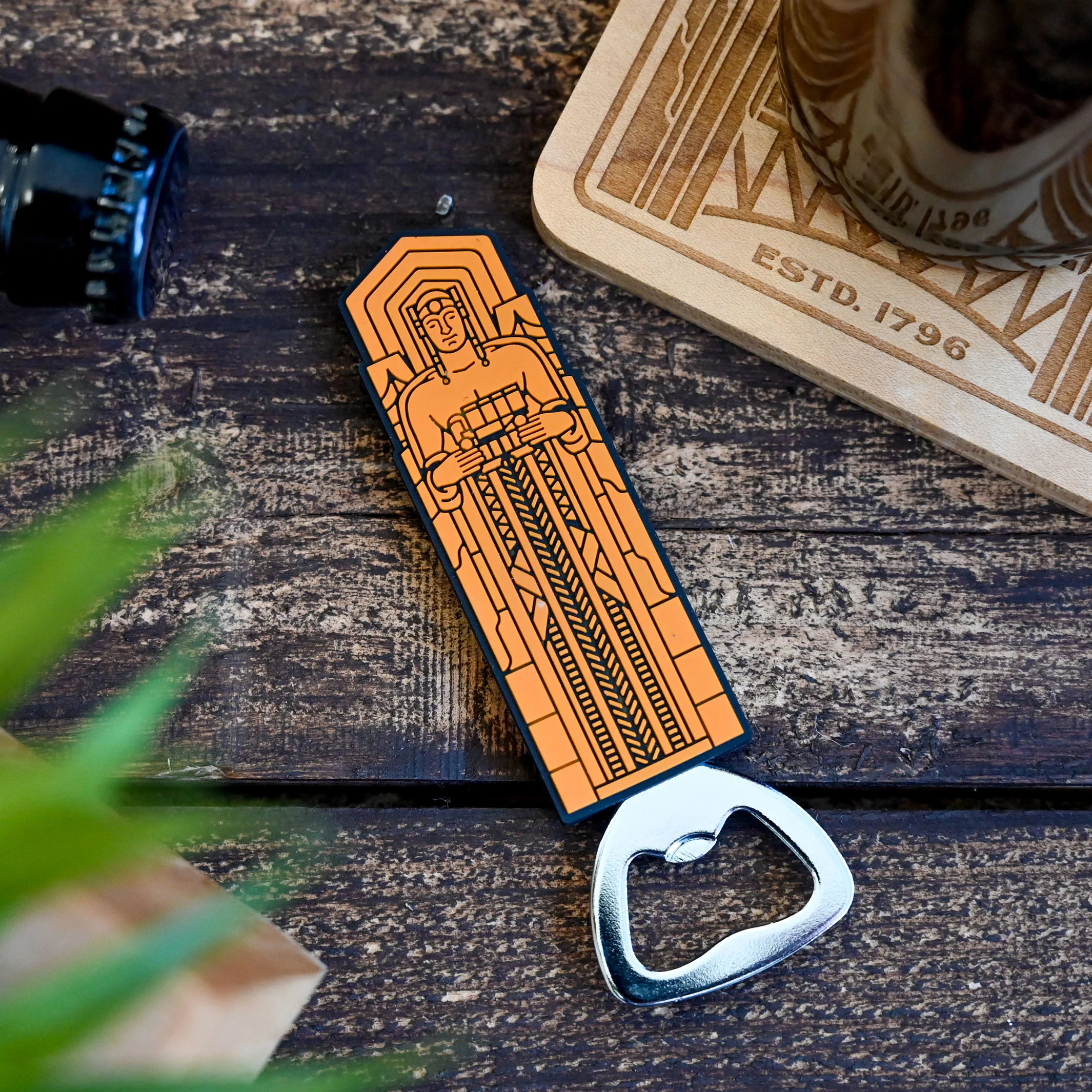 Guardian of Traffic - Magnetic PVC Bottle Opener - Image 2
