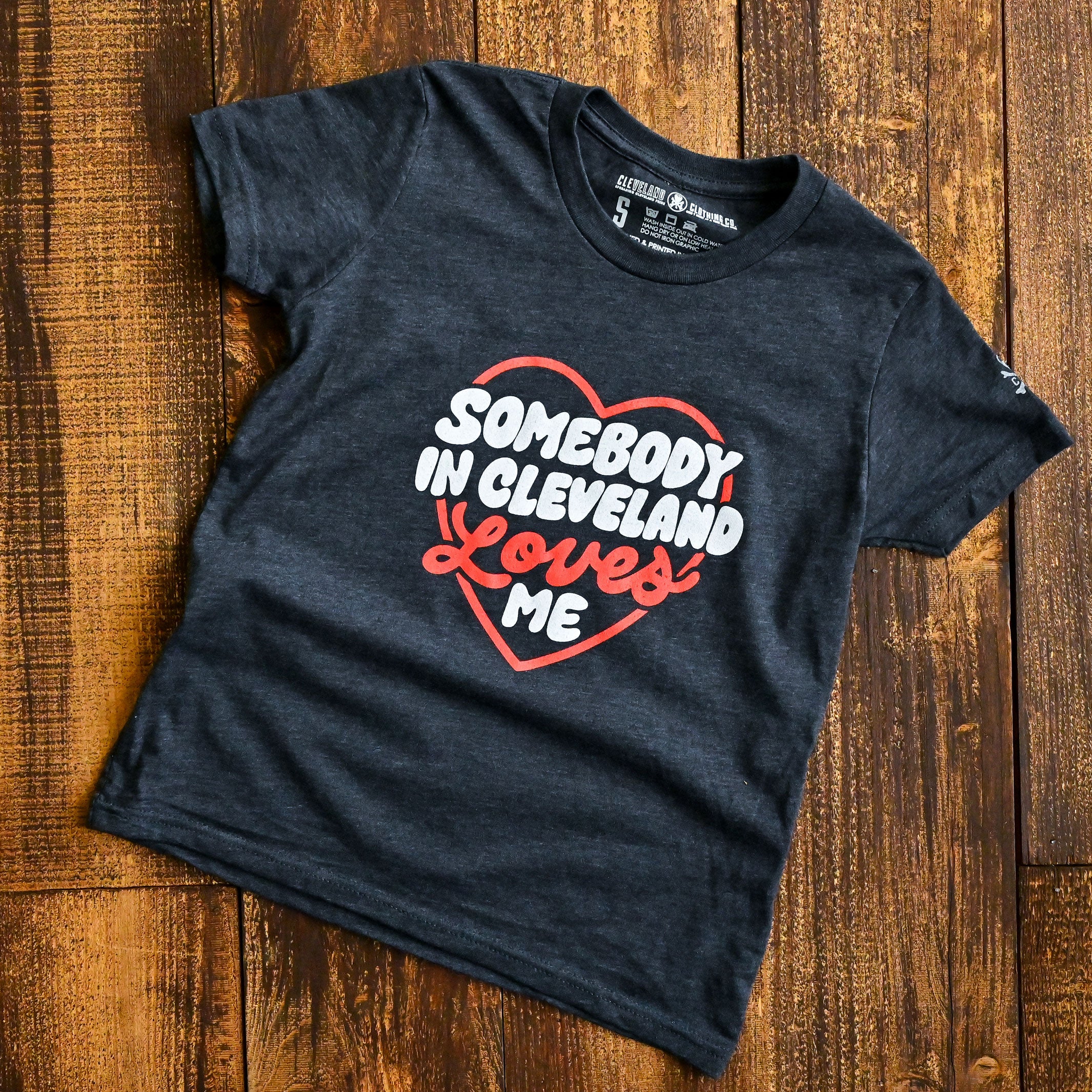 Somebody In Cleveland Loves Me - Youth Crew T-shirt - Image 2