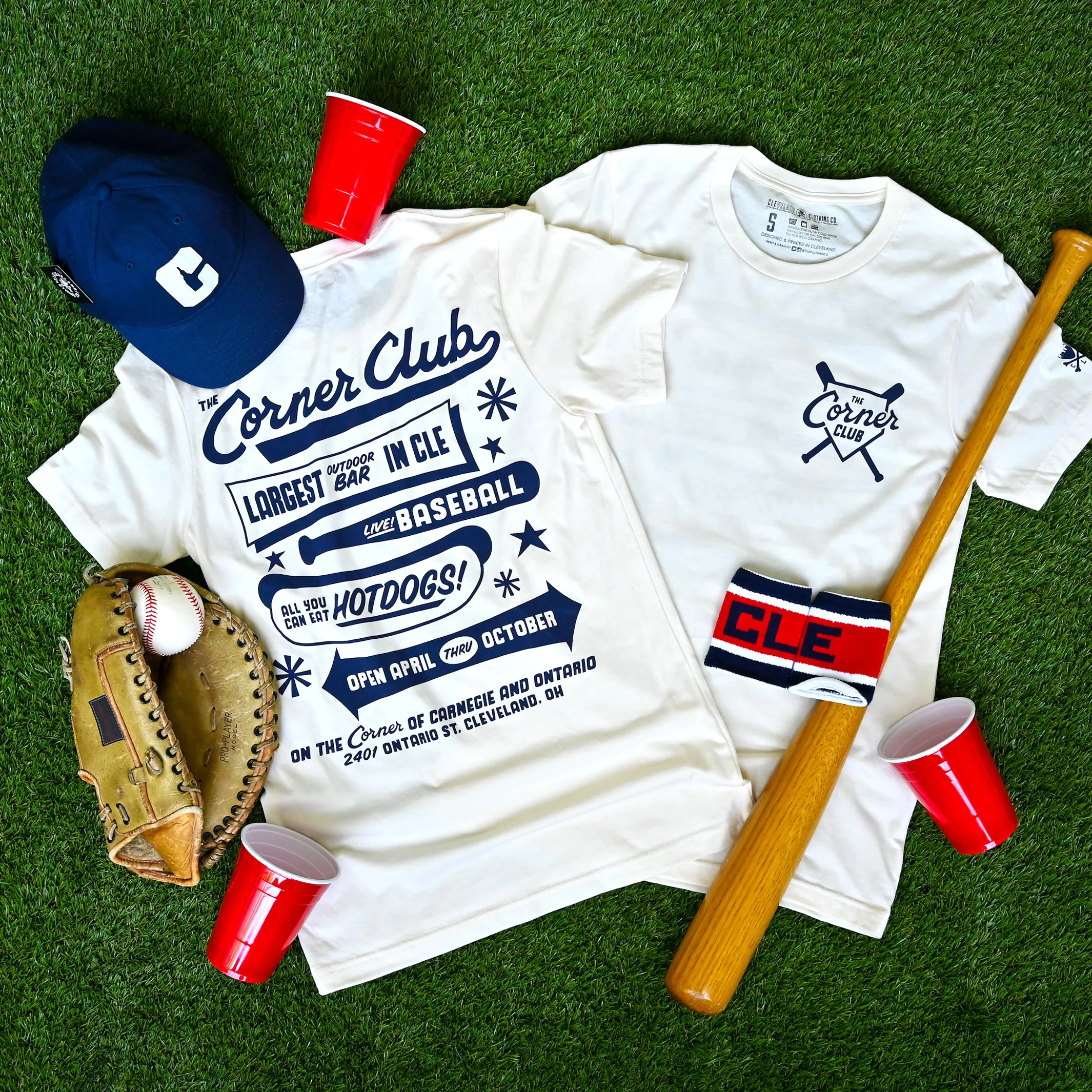 The Corner Club - Mens/Unisex Crew T-Shirt - Image 4