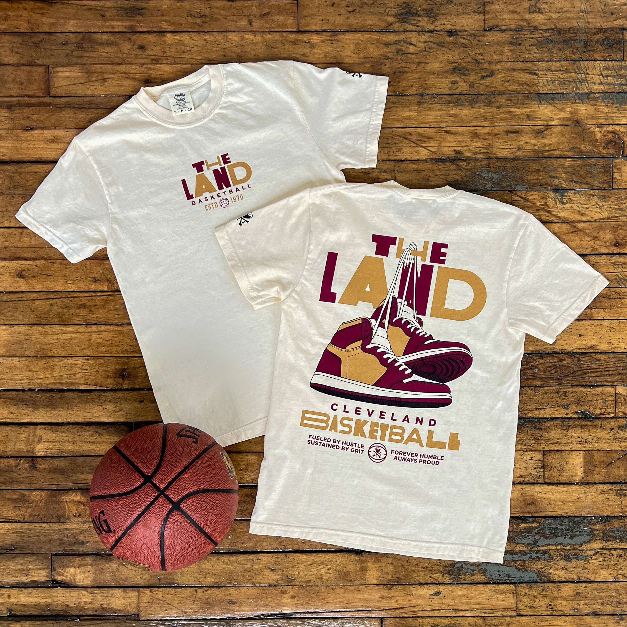 The Land Dunks - Mens/Unisex Crew T-Shirt - Image 3
