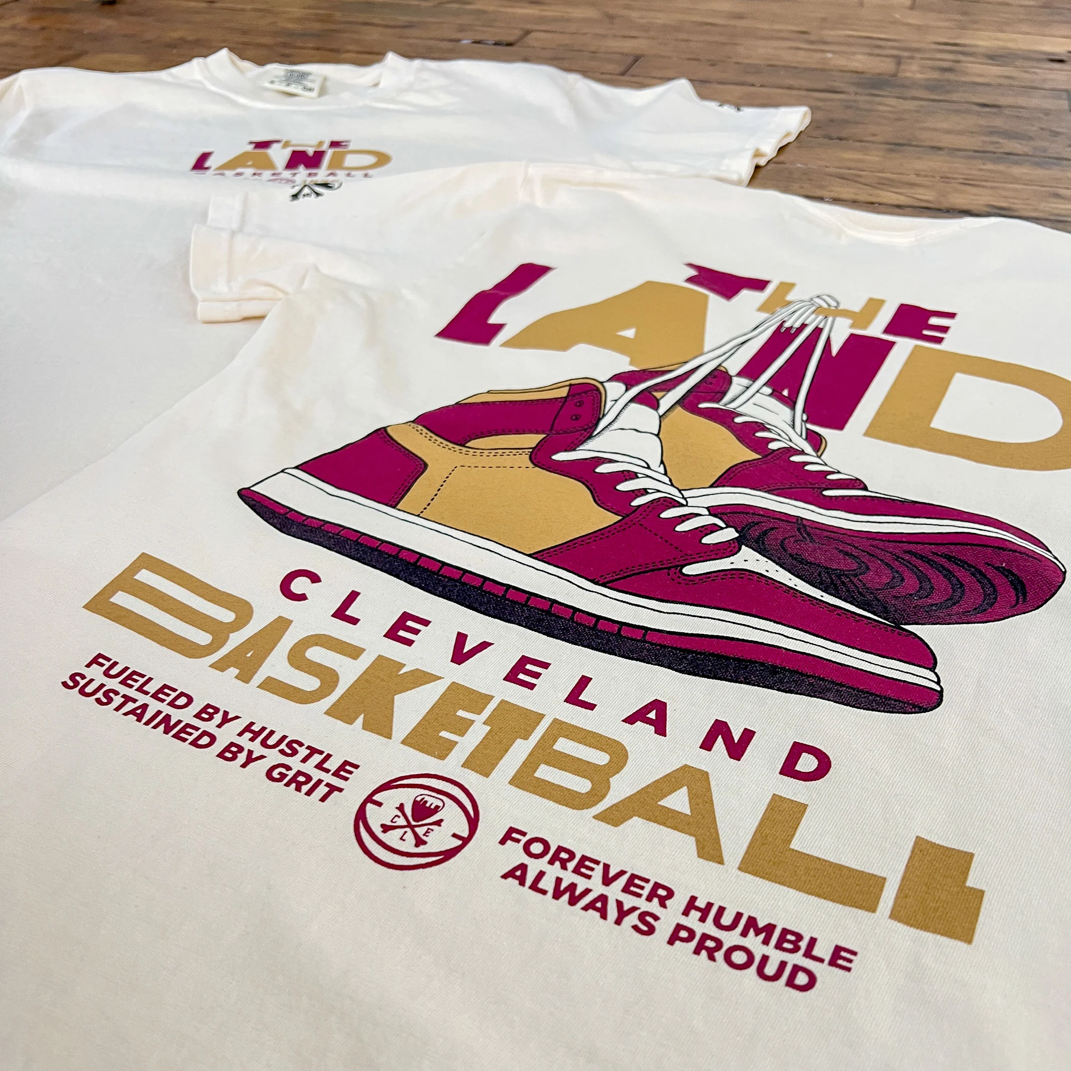 The Land Dunks - Mens/Unisex Crew T-Shirt - Image 5
