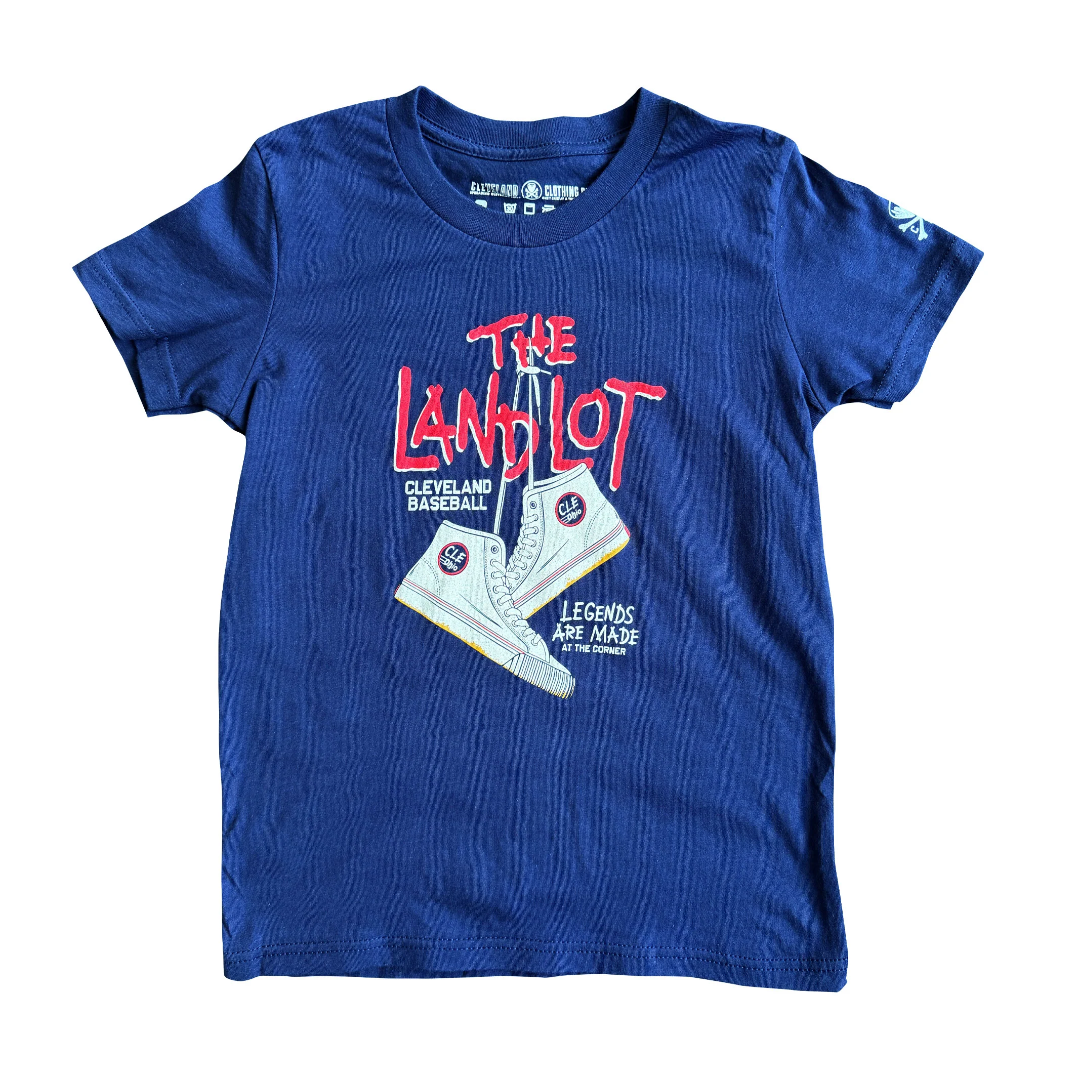 The Land Lot - Cleveland Baseball - Youth Crew T-shirt