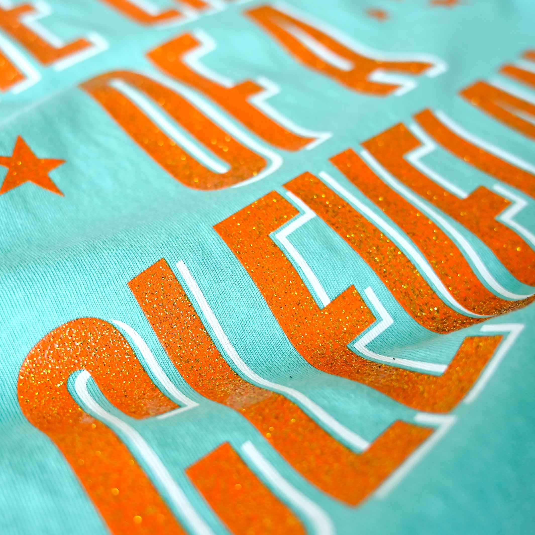The Life Of a Cleveland Girl - Womens/Unisex Crew T-Shirt - Chalky Mint - Image 3