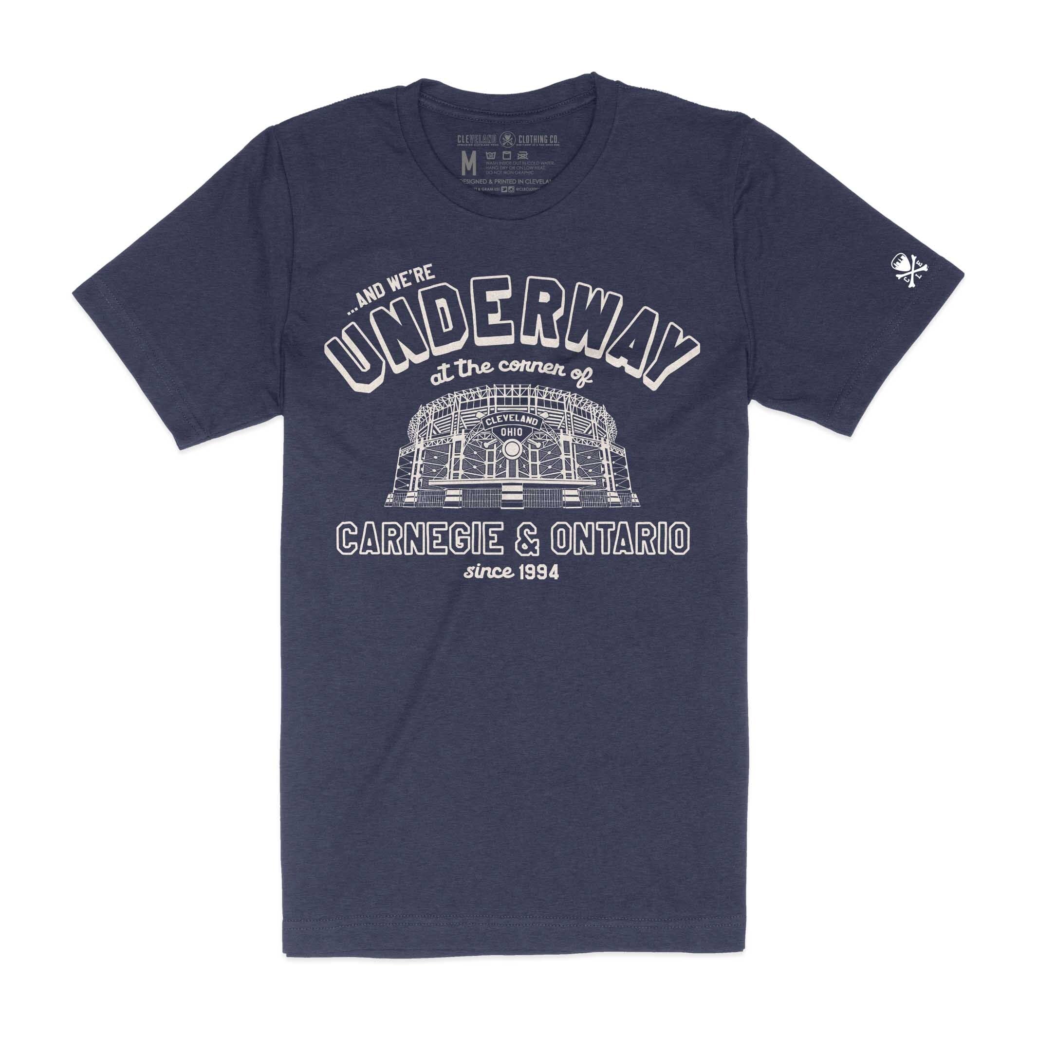 Underway At The Corner - Mens/Unisex Crew T-Shirt